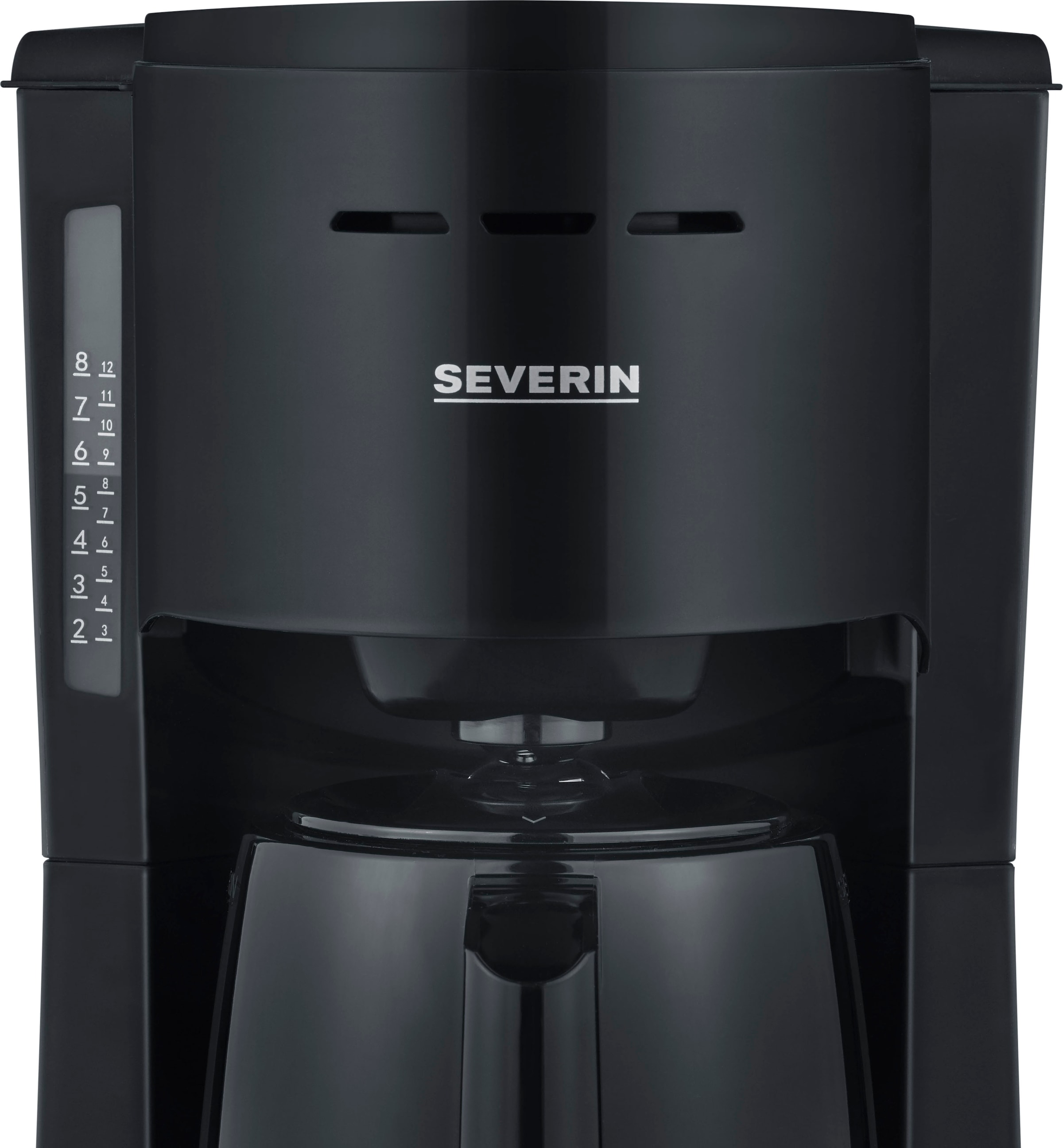 Severin Filterkaffeemaschine »KA 9306«, 1 l Kaffeekanne, Papierfilter, 1x4, Thermokanne mit Durchbrühdeckel