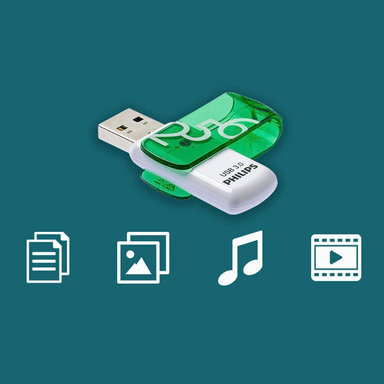Philips USB-Stick »Vivid Edition 256GB«, (USB 3.0 Lesegeschwindigkeit 100 MB/s)