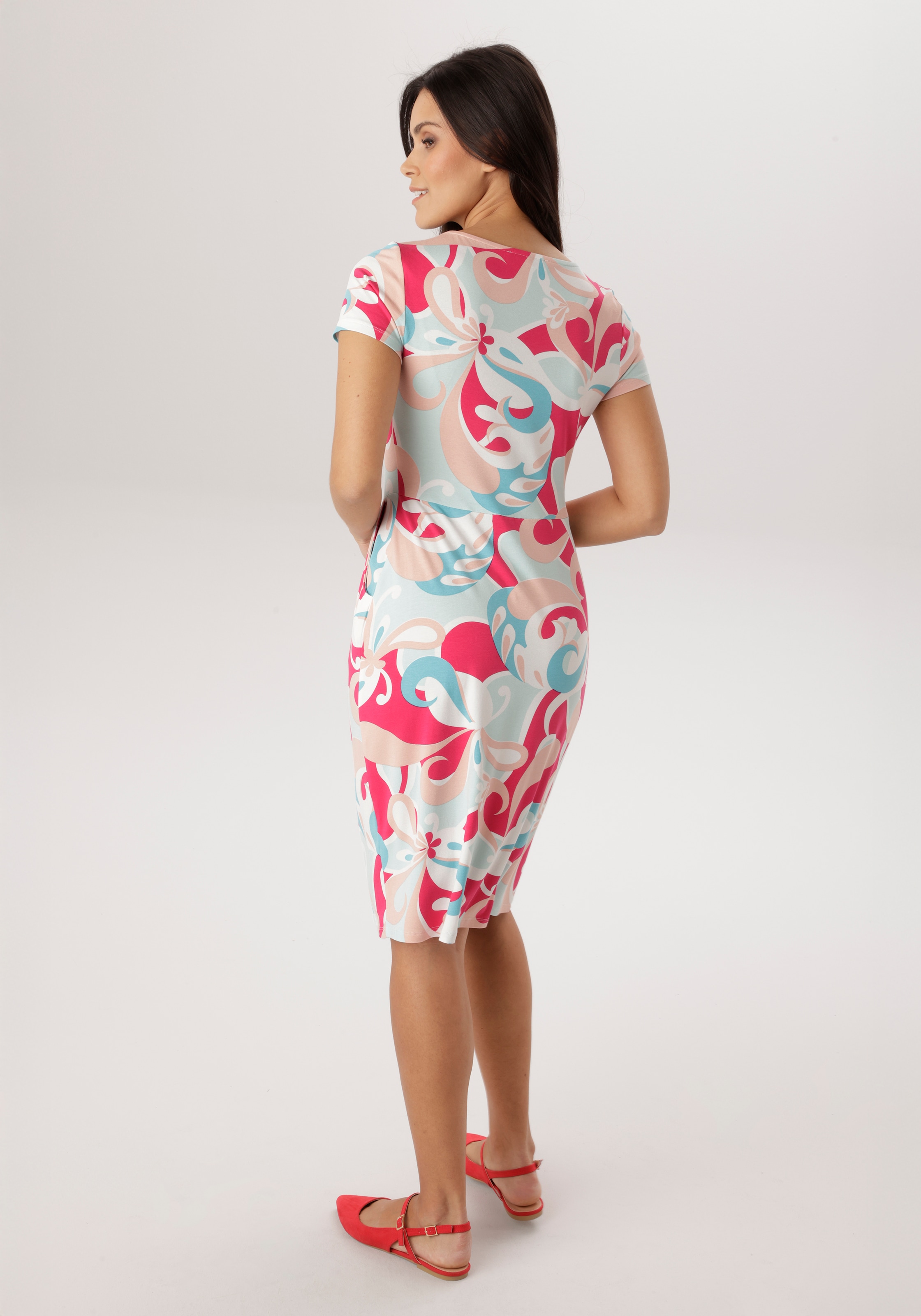 Aniston SELECTED Shirtkleid Eingrifftaschen