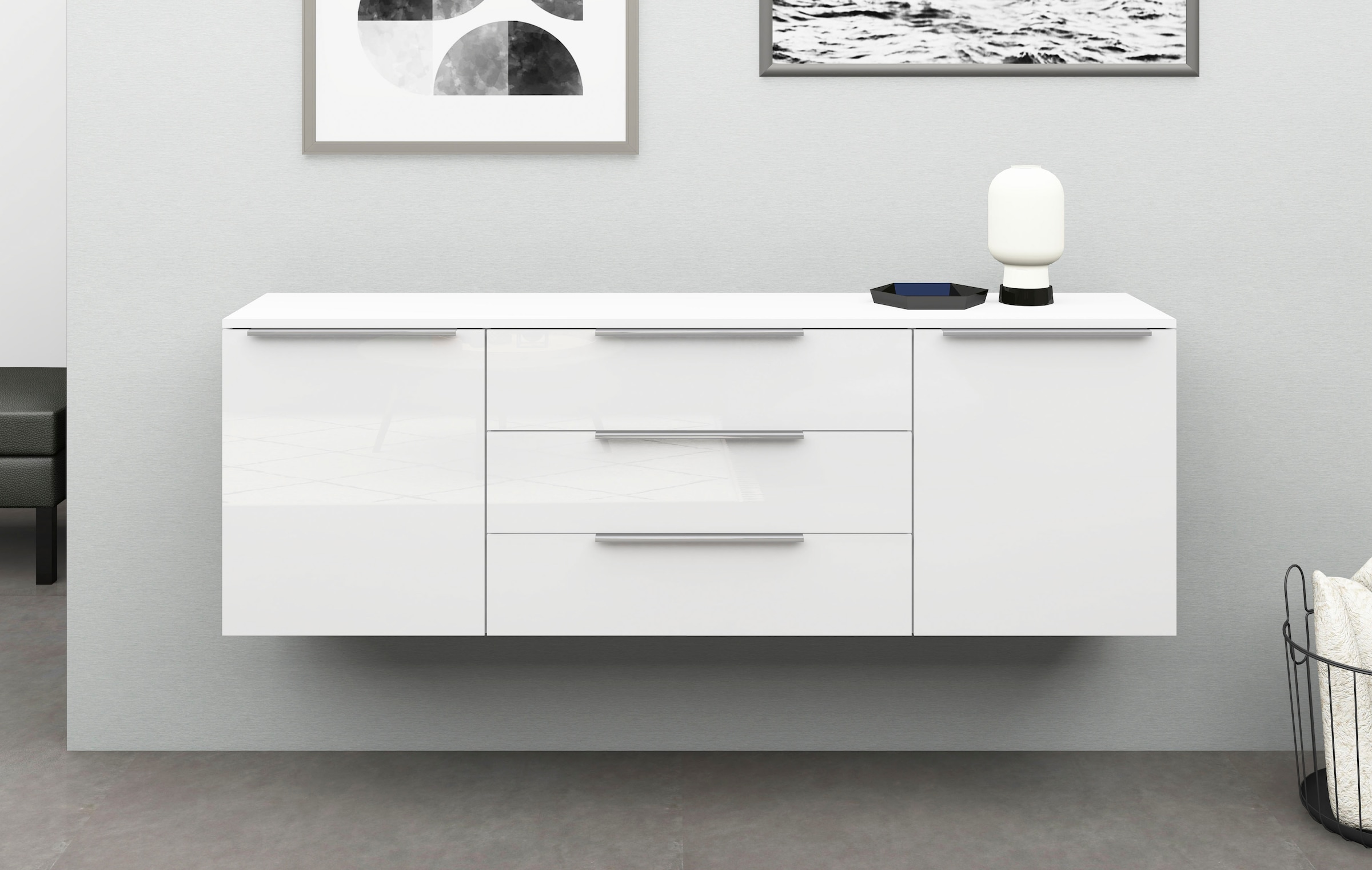 borchardt Möbel Sideboard »Oliva«, Breite 166 oder 200 cm