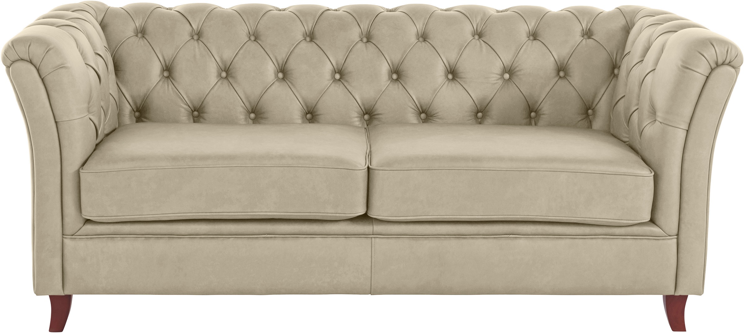 Home affaire Chesterfield-Sofa »Reims«, mit echter Chesterfield-Knopfheftun günstig online kaufen