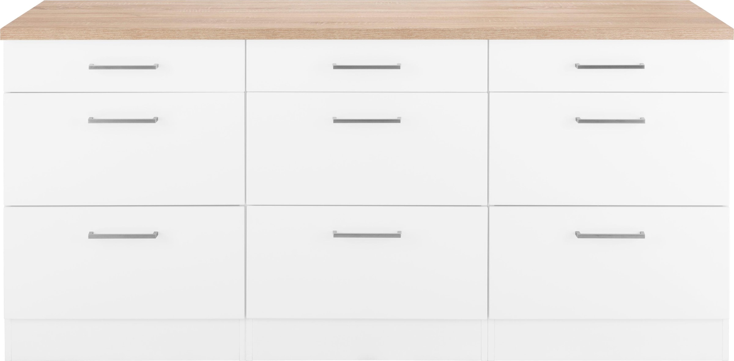 KOCHSTATION Unterschrank »KS-Visby«, Breite 180 cm