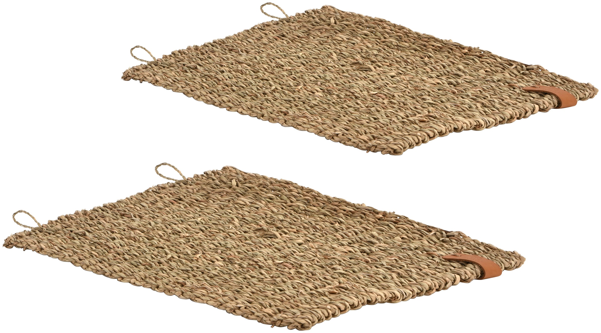 Bild von SILVIO design Kratzmatte, 2er-Set, aus Seegras, BxL: 40x30 cm