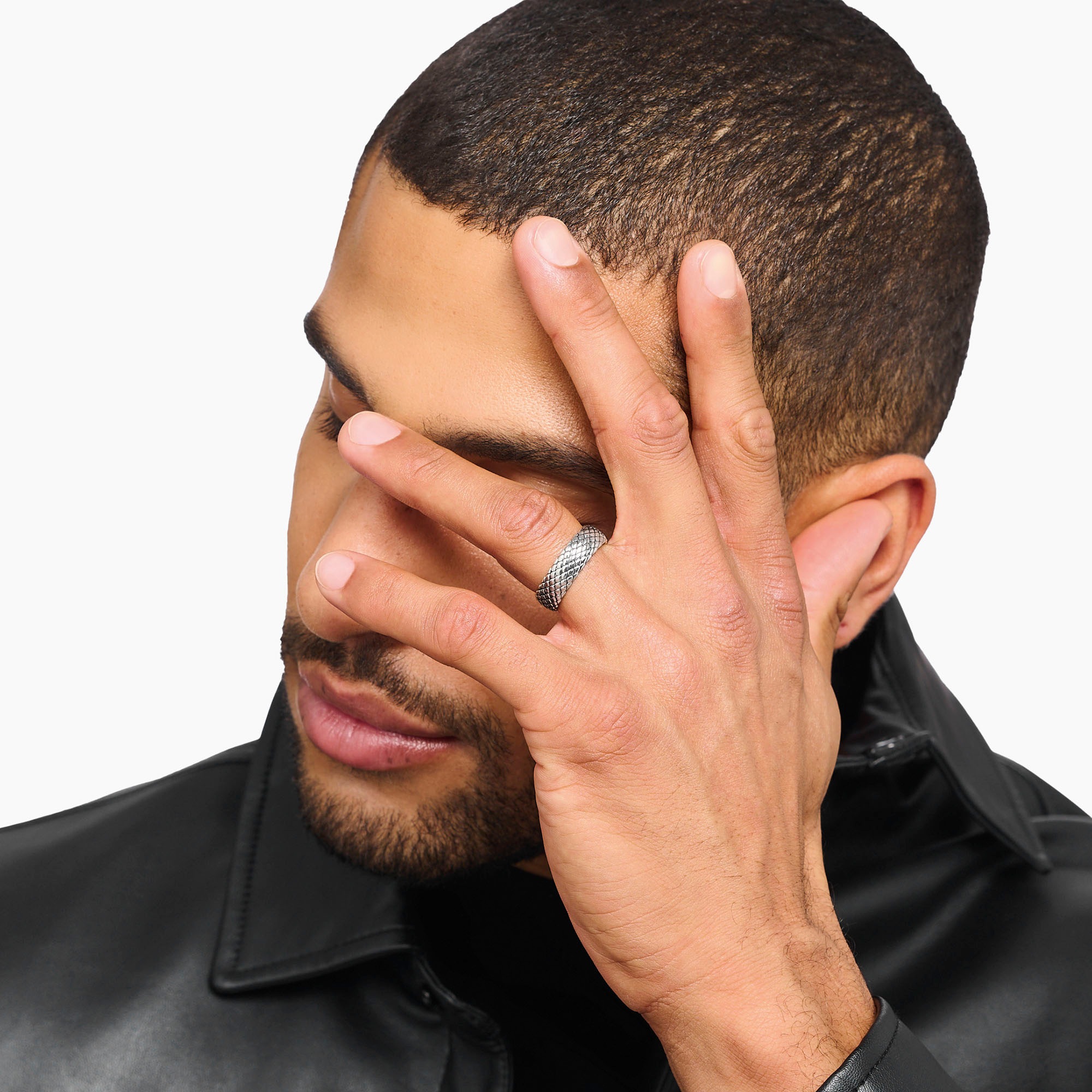 THOMAS SABO Fingerring »Ring Snake Schlangen-Optik«