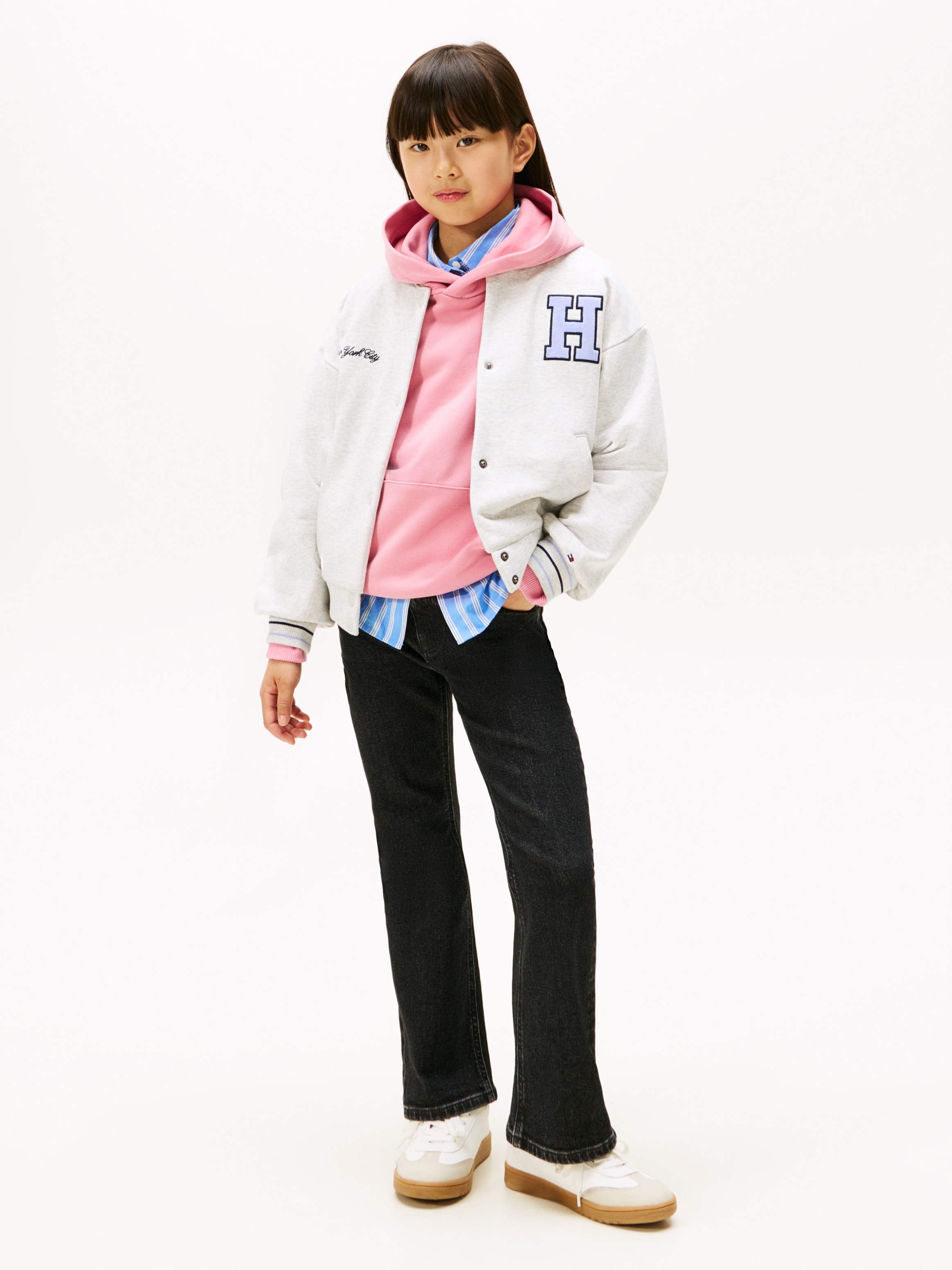Tommy Hilfiger Schlagjeans »FLARE BLACK«, Kinder bis 16 Jahre