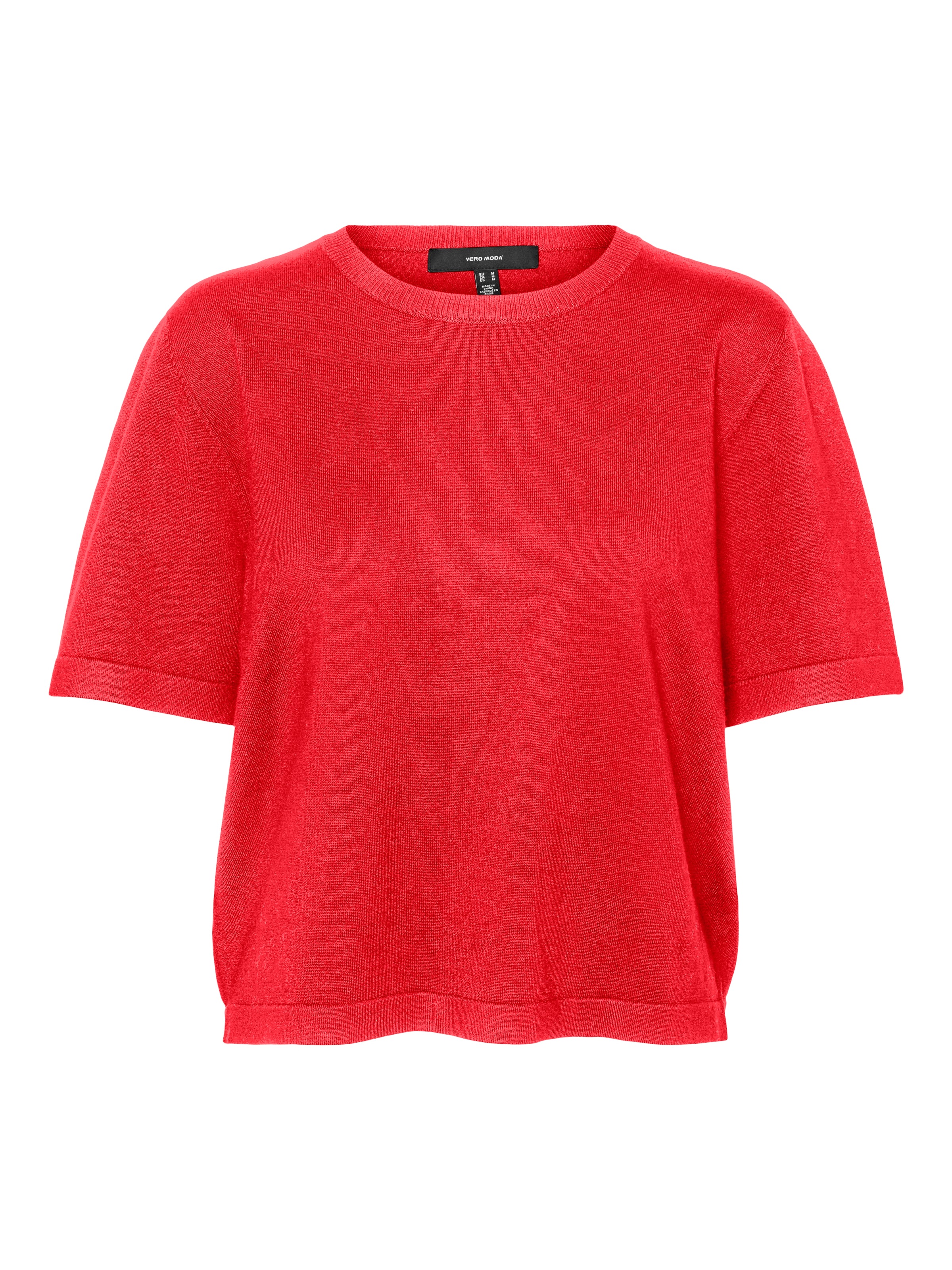 Vero Moda Kurzarmpullover »VMSILJE 2/4 O-NCK OVERSIZE PULL GA NOOS«