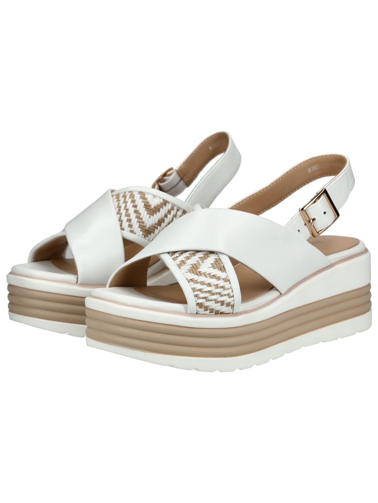 Regarde Le Ciel Keilsandalette »Regarde Le Ciel Sandalen Leder/Textil«