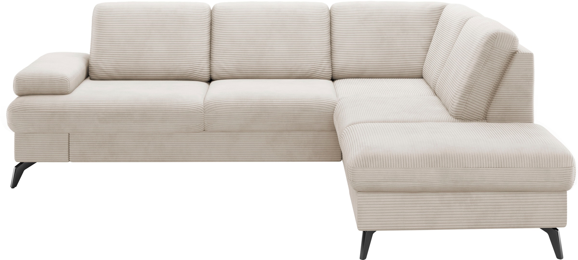sit&more Ecksofa »Morris Jubi L-Form«, inkl. Armteilfunktion und 1 Zierkiss günstig online kaufen
