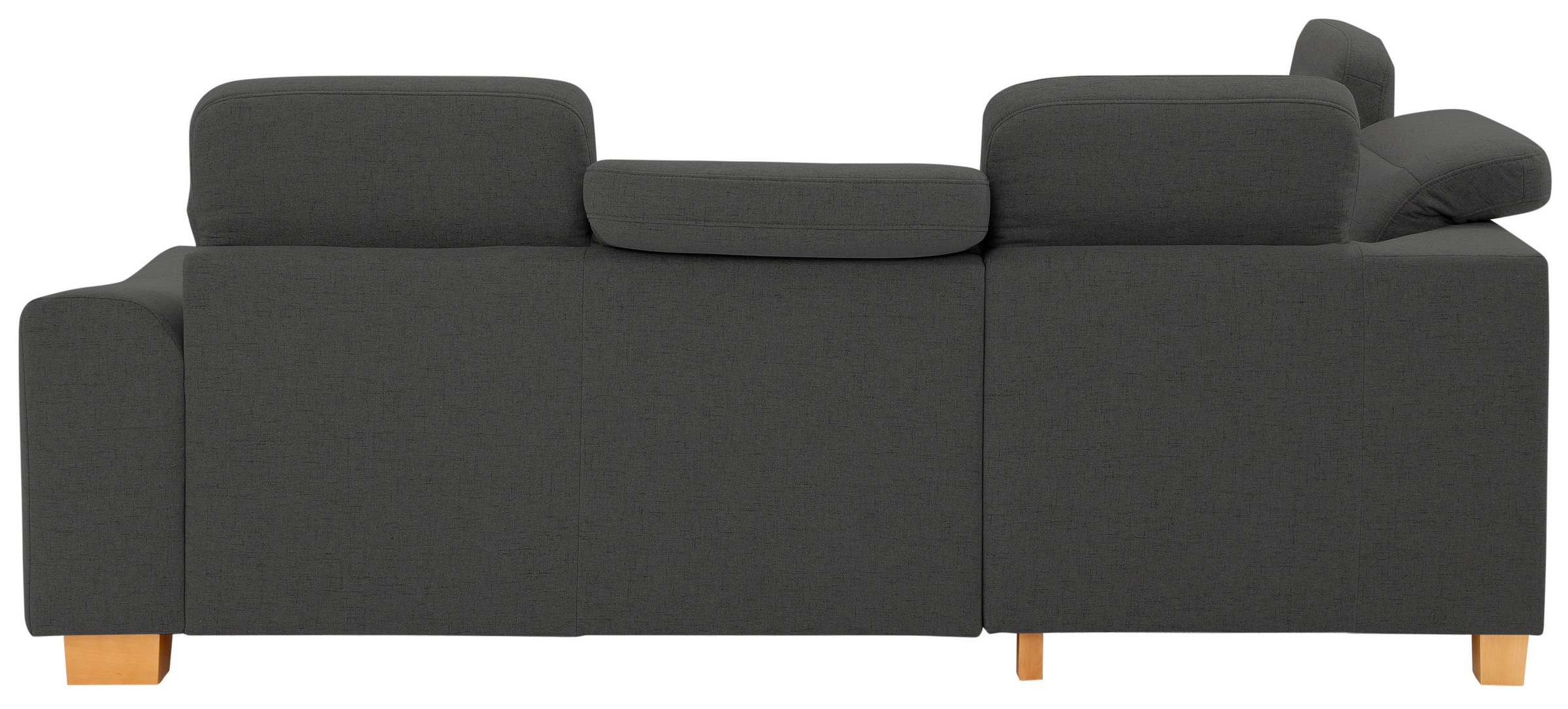 Home affaire Ecksofa »Dundee L-Form«, wahlweise mit Kopfteilverstellung und zusätzlich mit Bettfunktion