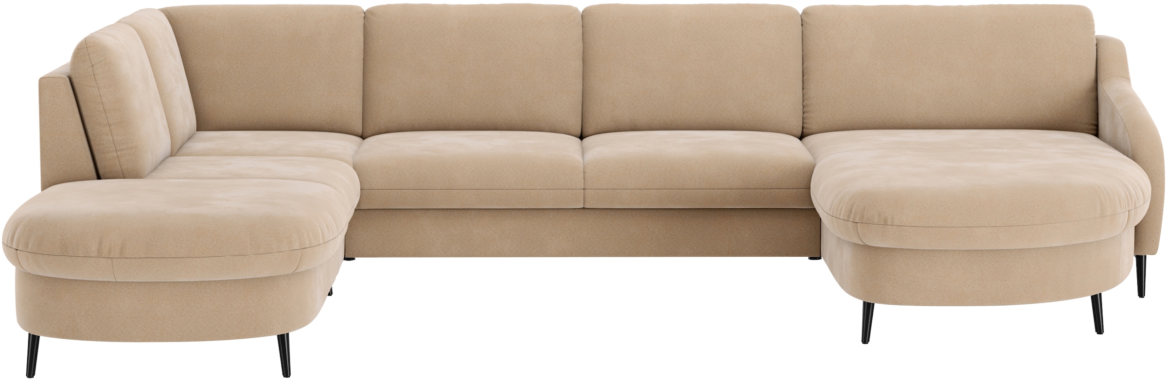 sit&more Wohnlandschaft »Soul U-Form« wahlweise mit Bett und Bettkasten günstig online kaufen