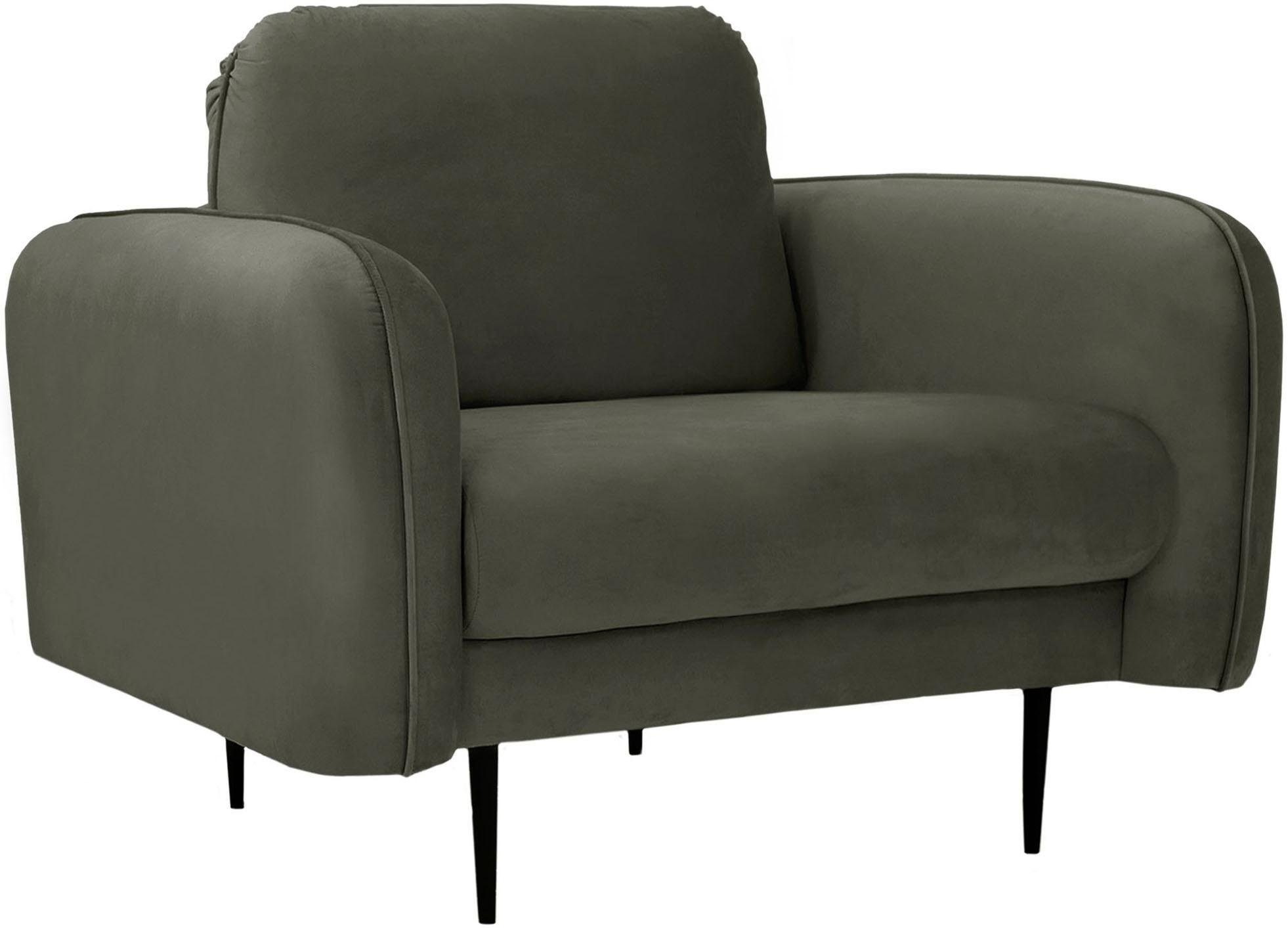 Home affaire Sessel »Skidi« mit losem Rückenkissen und Keder oben auf der A günstig online kaufen