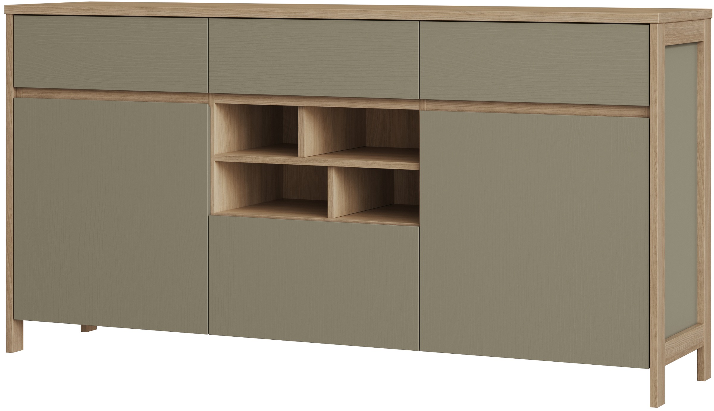 Home affaire Sideboard »Stranda, moderner Schrank, Kommode im Scandi-Style, günstig online kaufen