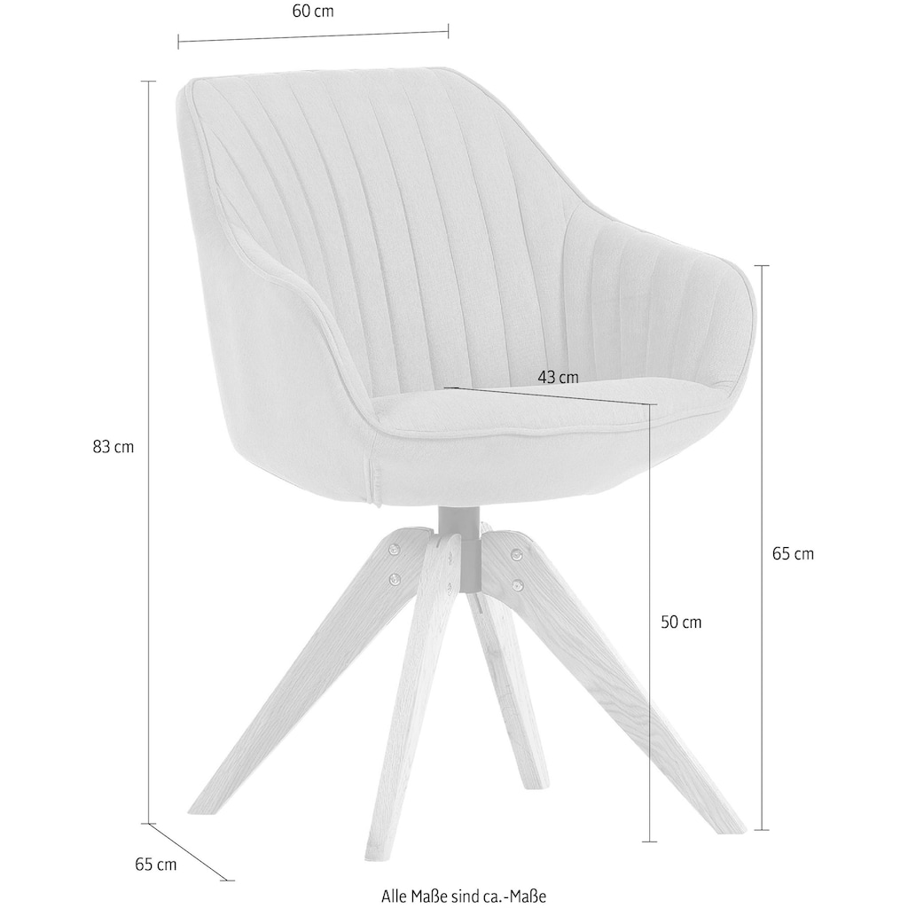 Gutmann Factory Esszimmerstuhl »Chill«, Polyester