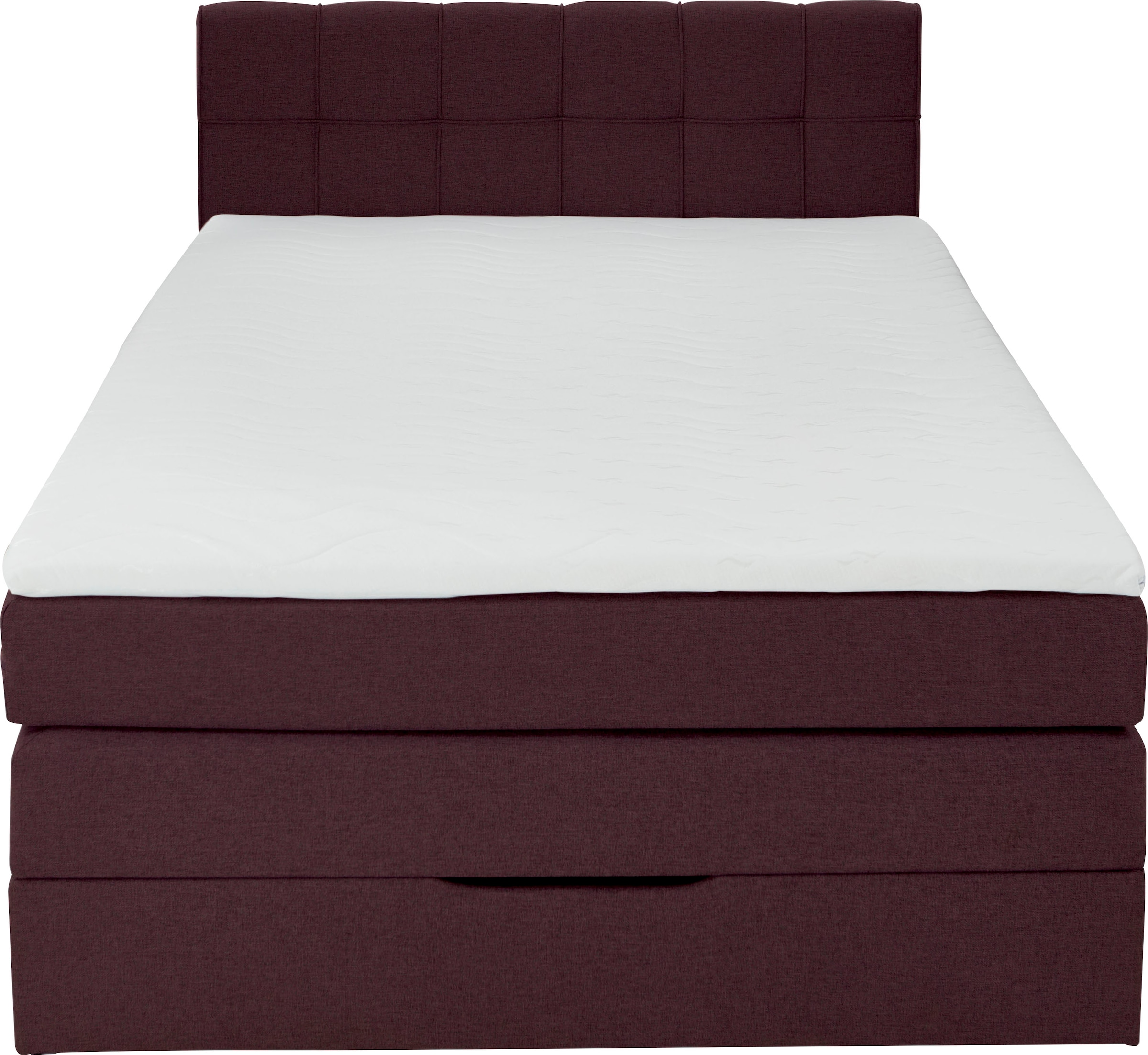 INOSIGN Boxspringbett »Fornoli«, inkl. Topper und Bettkasten, H3 in zwei Matratzenarten