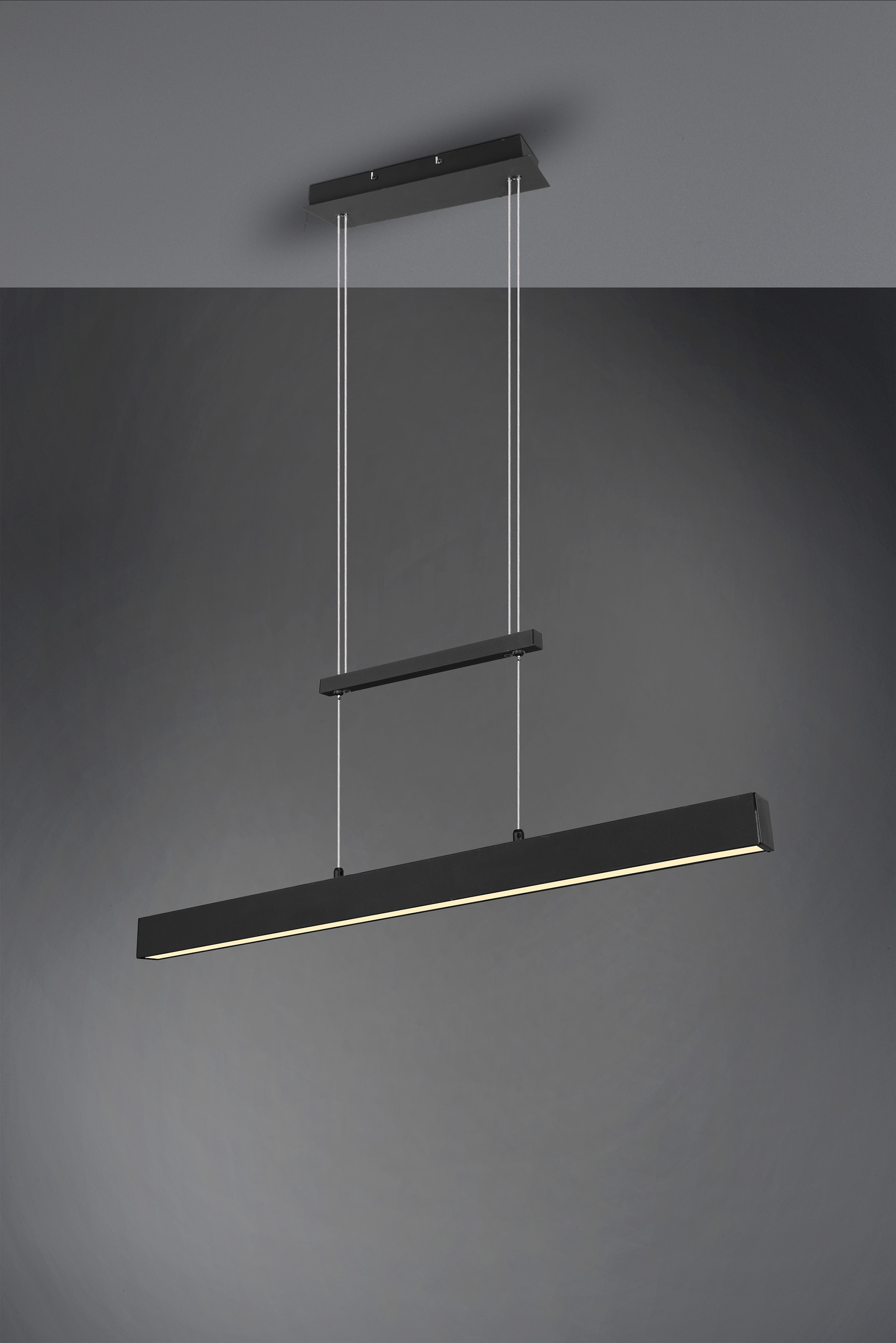 REALITY Leuchten LED Pendelleuchte »PAROS«, 1 flammig, Leuchtmittel LED-Modul | LED fest integriert, über Wandschalter dimmbar, höhenverstellbar, up and down Beleuchtung