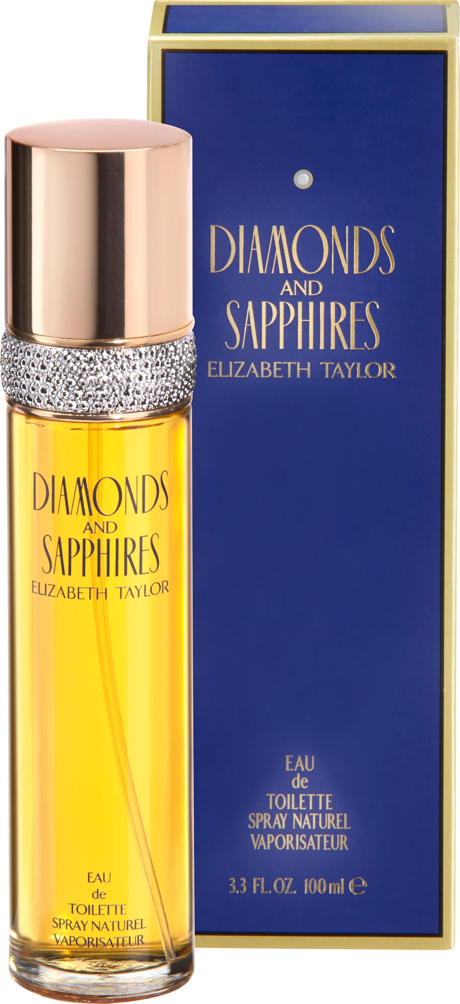 Elizabeth Taylor Eau de Toilette »Diamonds & Sapphires«, mit modernem Charakter