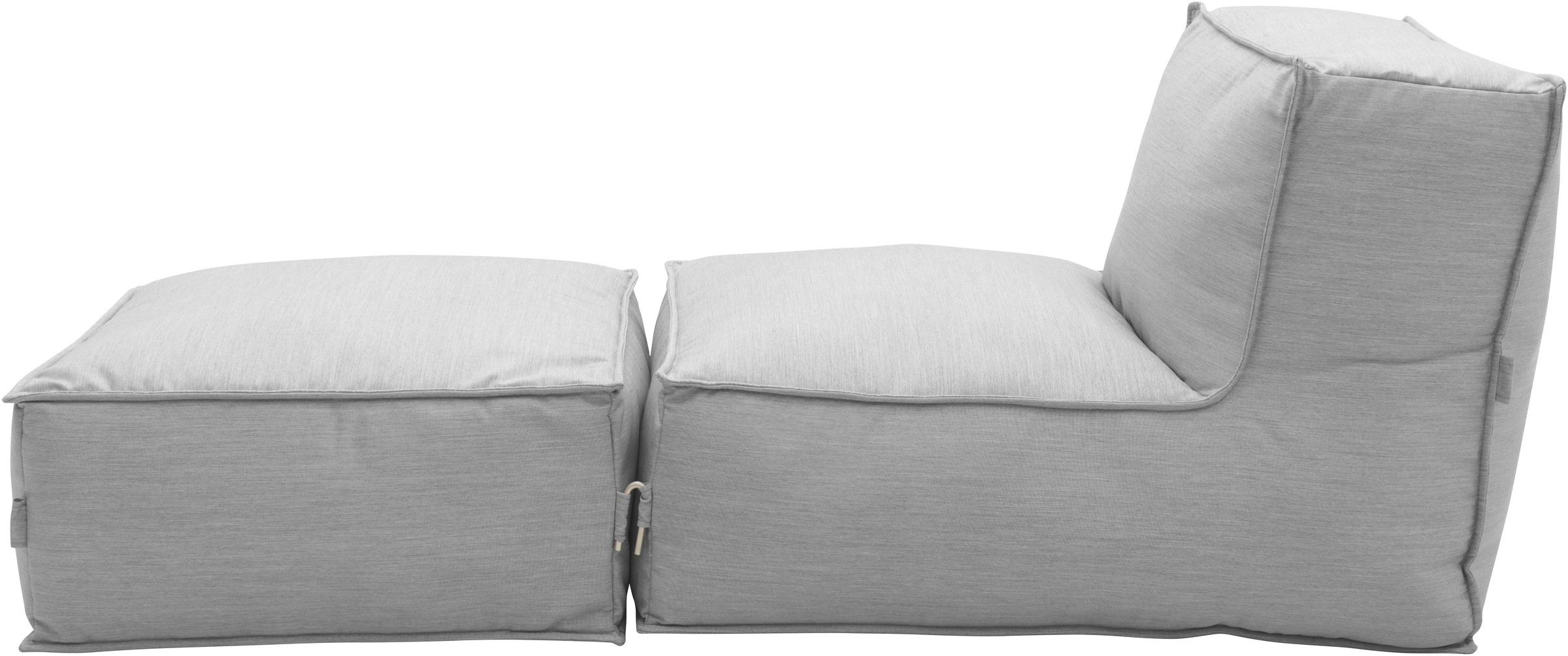 DOMO collection Sofaelement »Fiu: einfach aufblasbar, für Camping, Garten, Terrasse, Balkon«, wetterfester Outdoor Sessel 75/115/73 cm, klein verstaubar