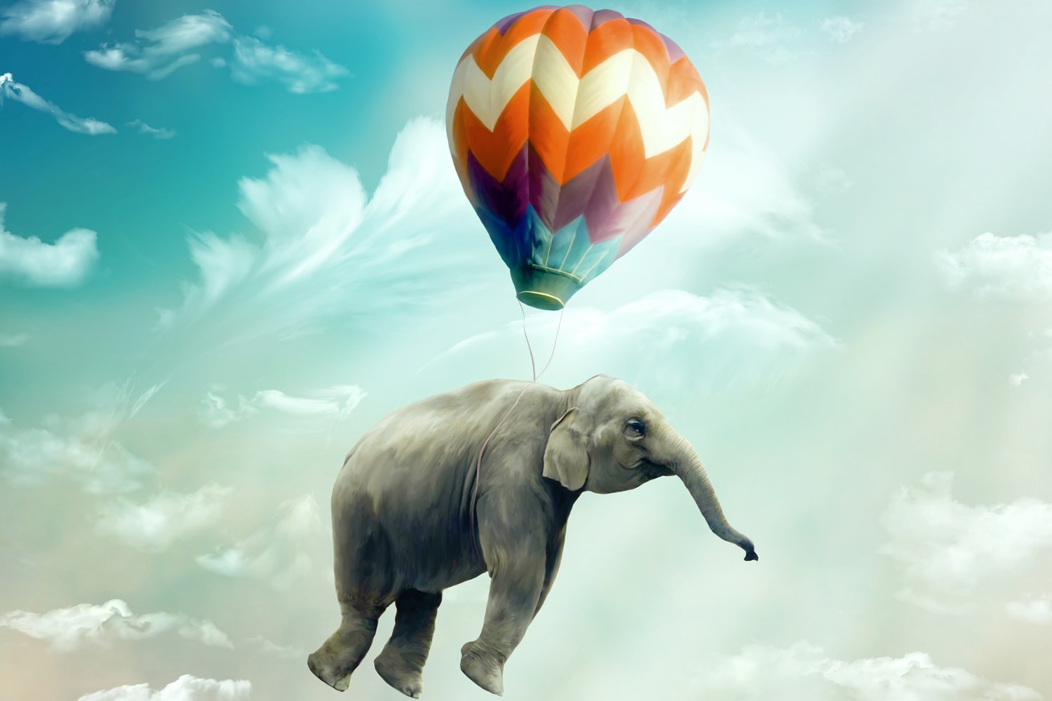 queence Wandsticker »Balloon« Selbstklebend, kinderleichte Anbringung