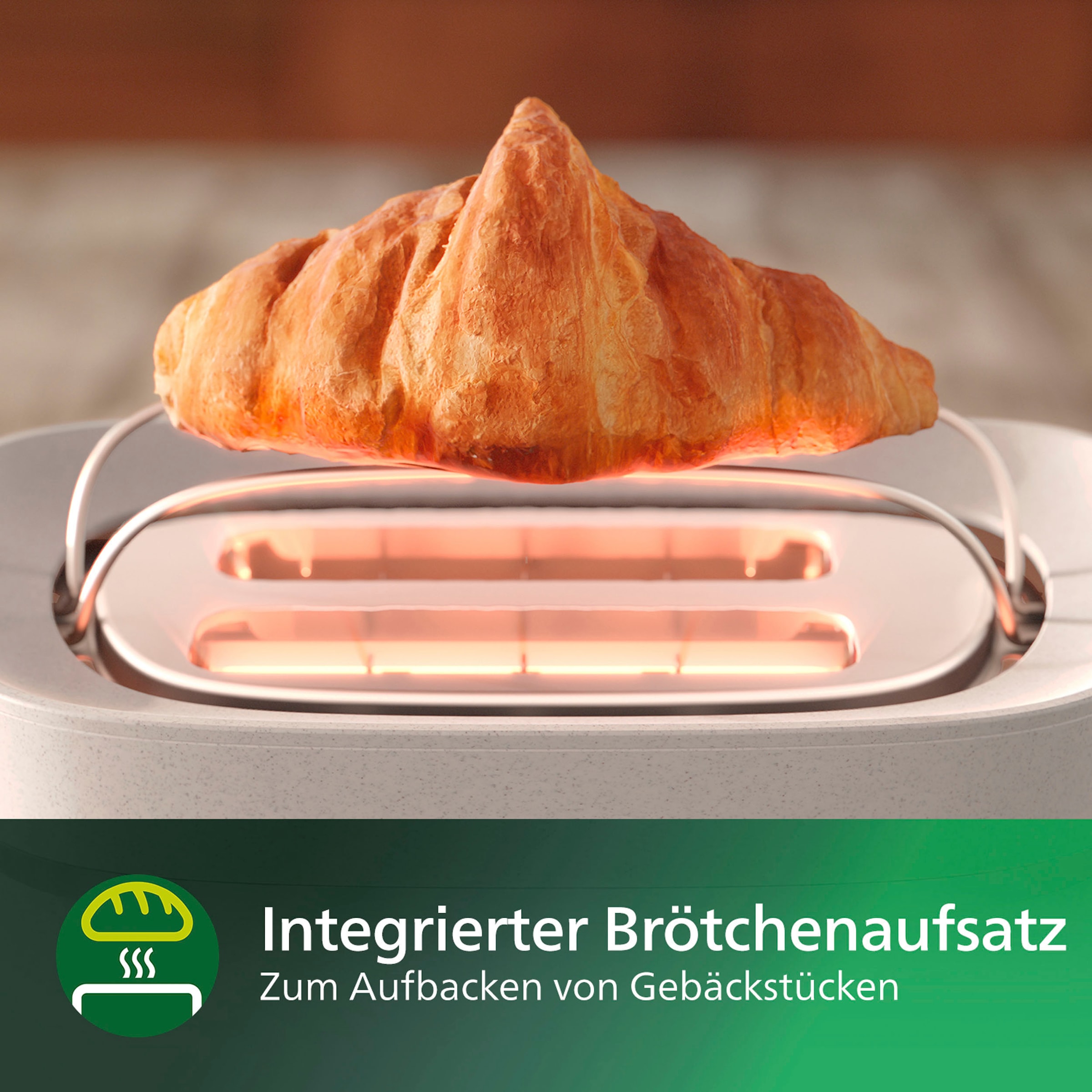 Toaster Schlitze, kaufen Philips im HD2640/10«, 830 5000er »Eco W Serie Conscious kurze Edition 2 Online-Shop