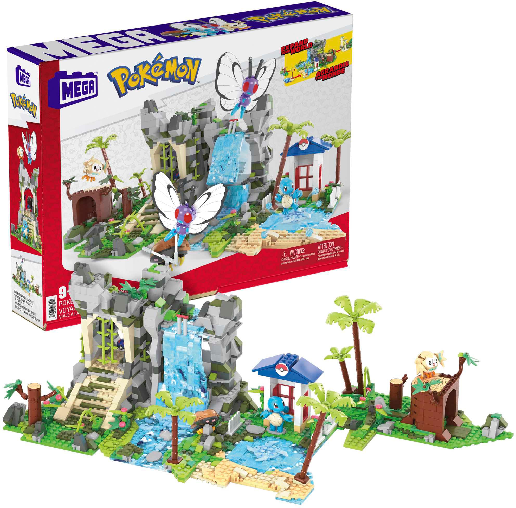 MEGA Konstruktions-Spielset »Pokémon Dschungel Bauset«