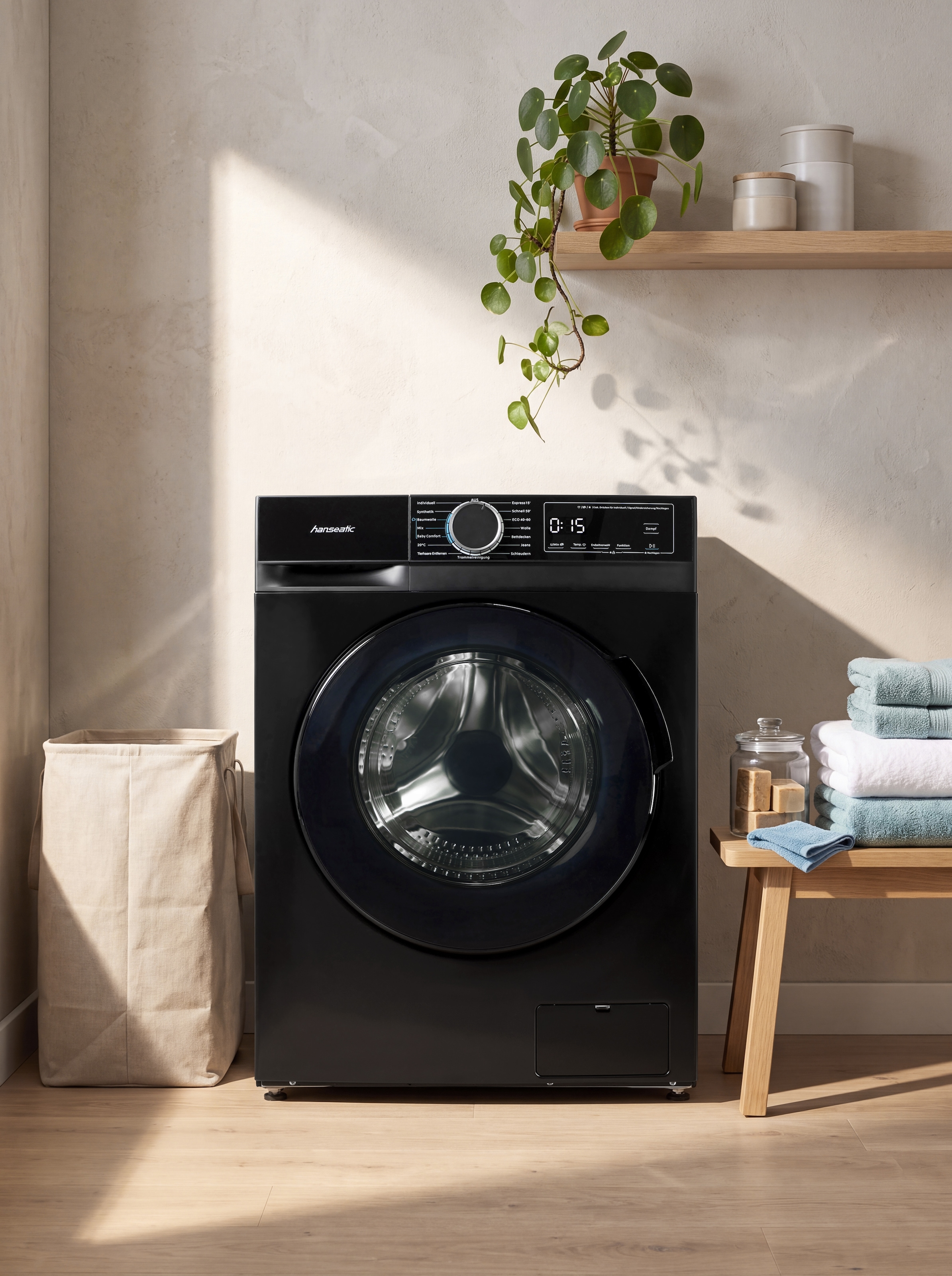 Hanseatic Waschmaschine »HWMA714ABI« 7 kg 1400 U/min inkl. 5 Jahre Langzeitgarantie