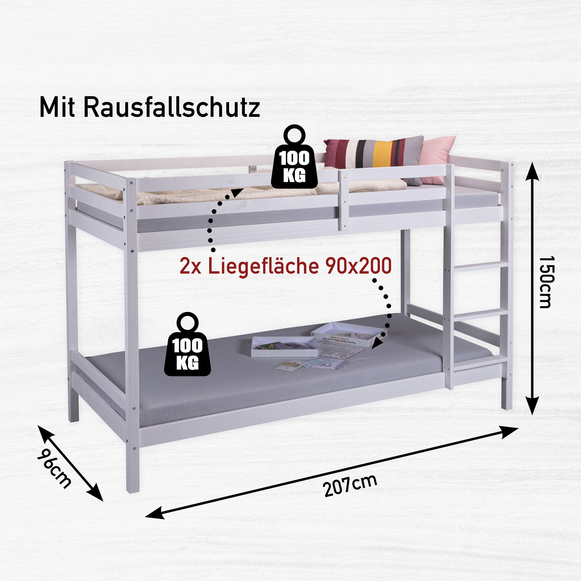 Inter Link Etagenbett 1 Stk. tlg.