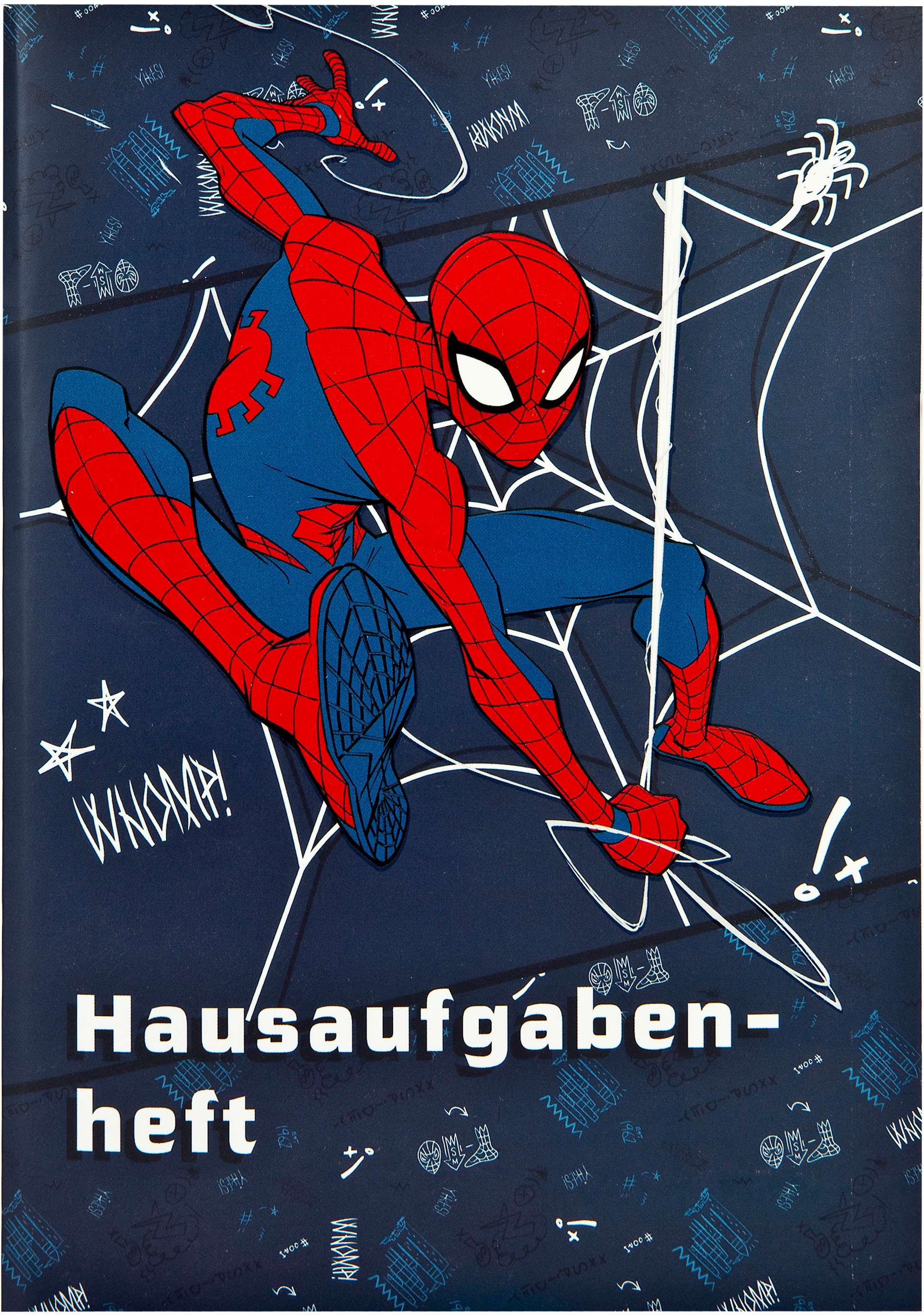 Scooli Buch »Spiderman«, (Set, 3 St.), bestehend aus Freundebuch, Heftbox und Aufgabenheft