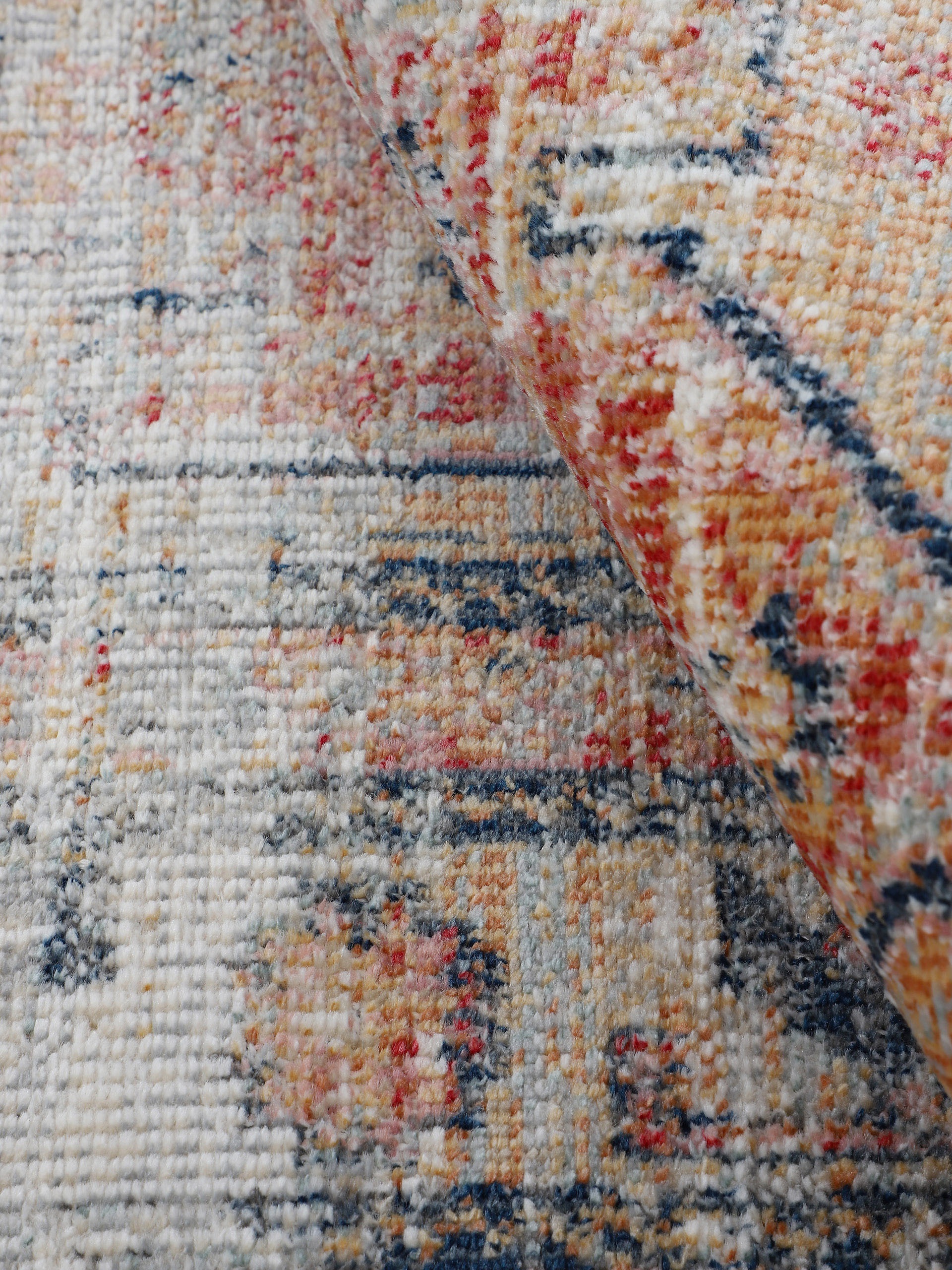 carpetfine Teppich »Omen_1«, rechteckig, 3 mm Höhe, Orient Vintage Look