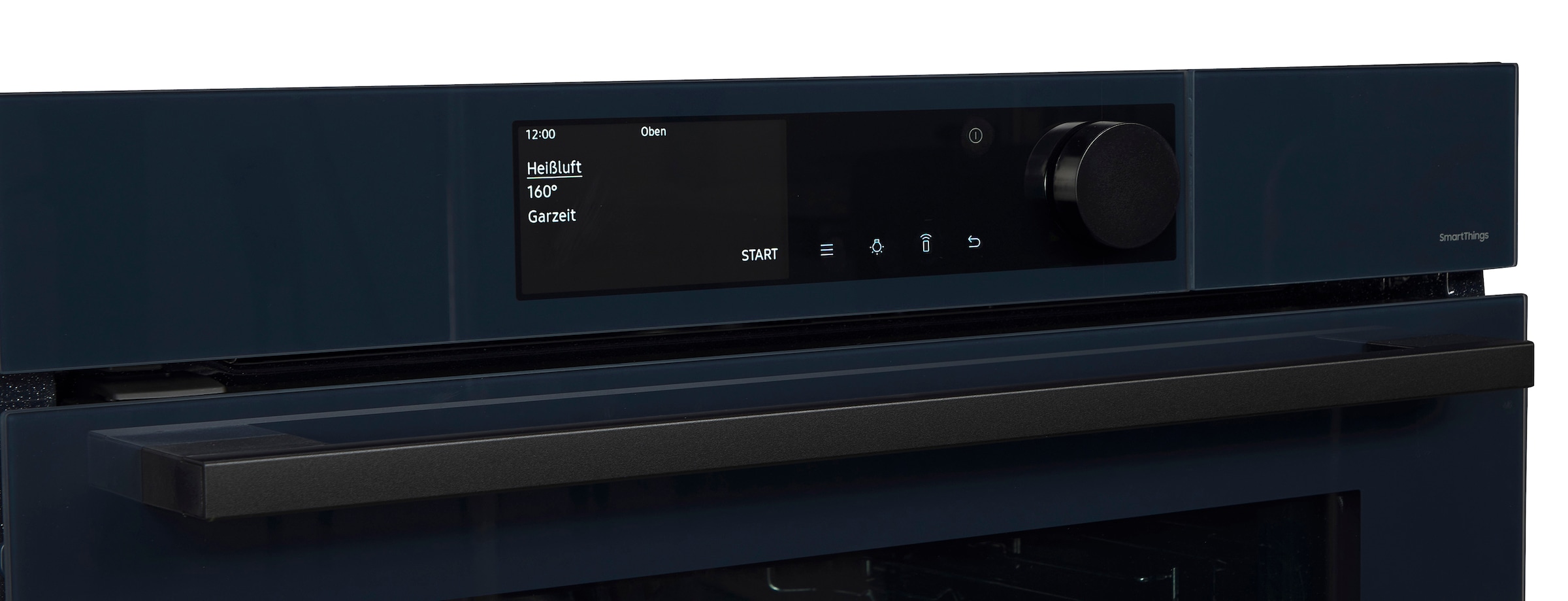 Samsung Pyrolyse Backofen NV7600B »NV7B6675CDN«, mit 1-fach-Teleskopauszug, Pyrolyse-Selbstreinigung, Dual Cook – Ein Ofen. Zwei Garräume. Maximale Flexibilität.