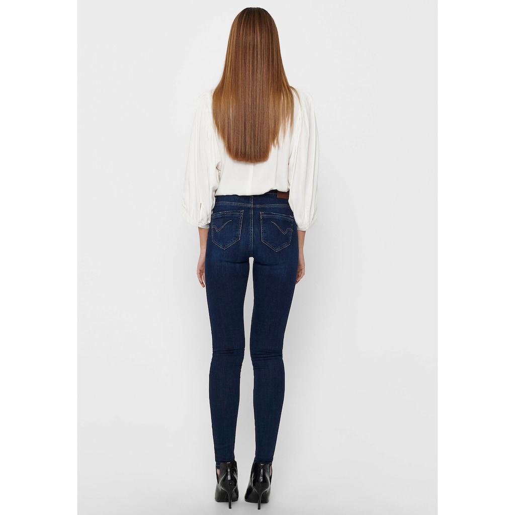 ONLY High-waist-Jeans »ONLPAOLA LOLA HW SK DNM AZG 132907«