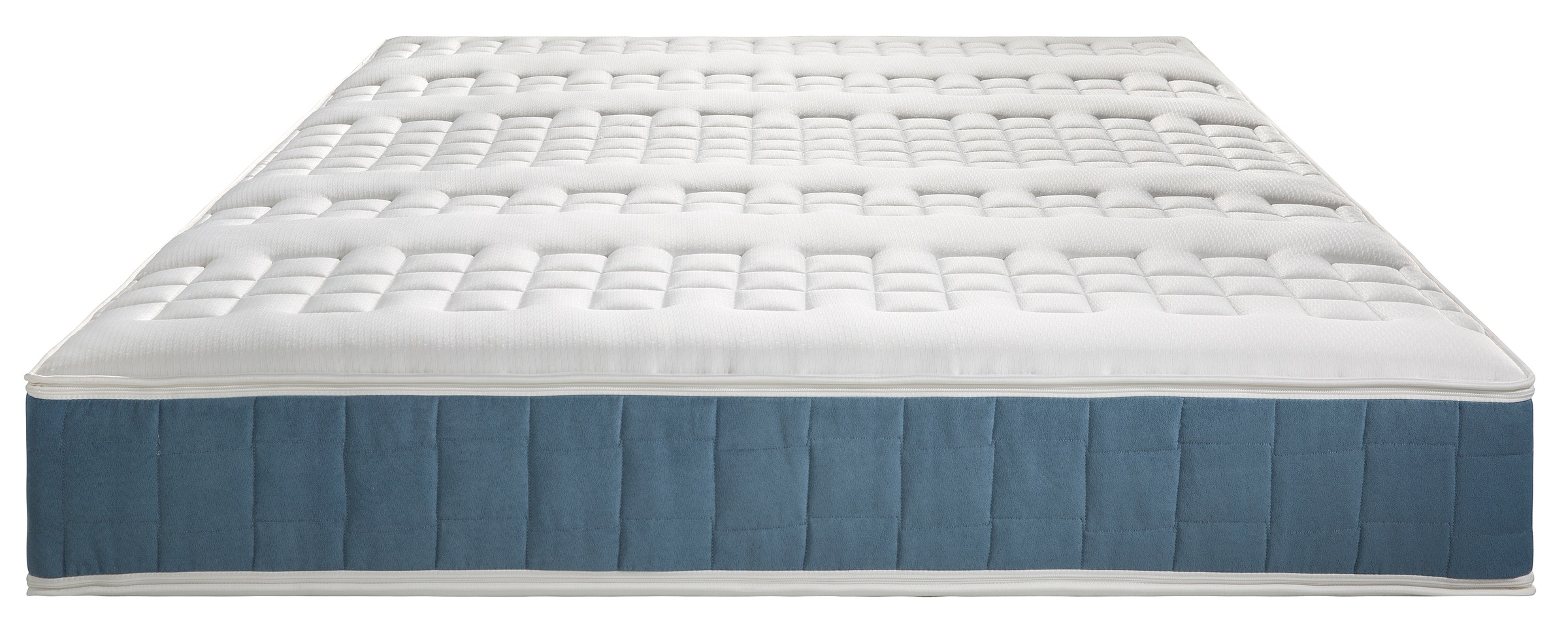 DELAVITA Boxspringmatratze »Clemens Petrol«, 24 cm cm hoch, 448 Federn, (1 St.), bietet den perfekten Wohlfühlkomfort
