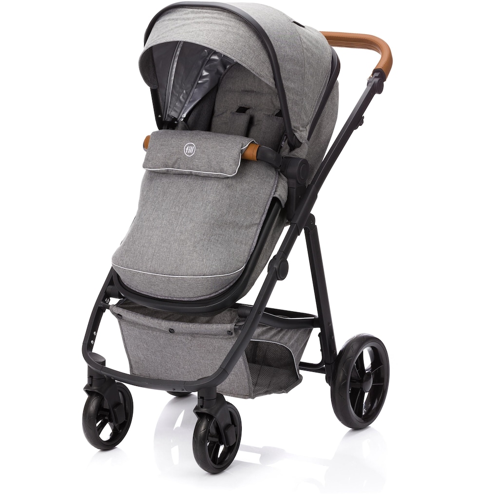 Fillikid Kombi-Kinderwagen »Panther, hellgrau«, 22 kg