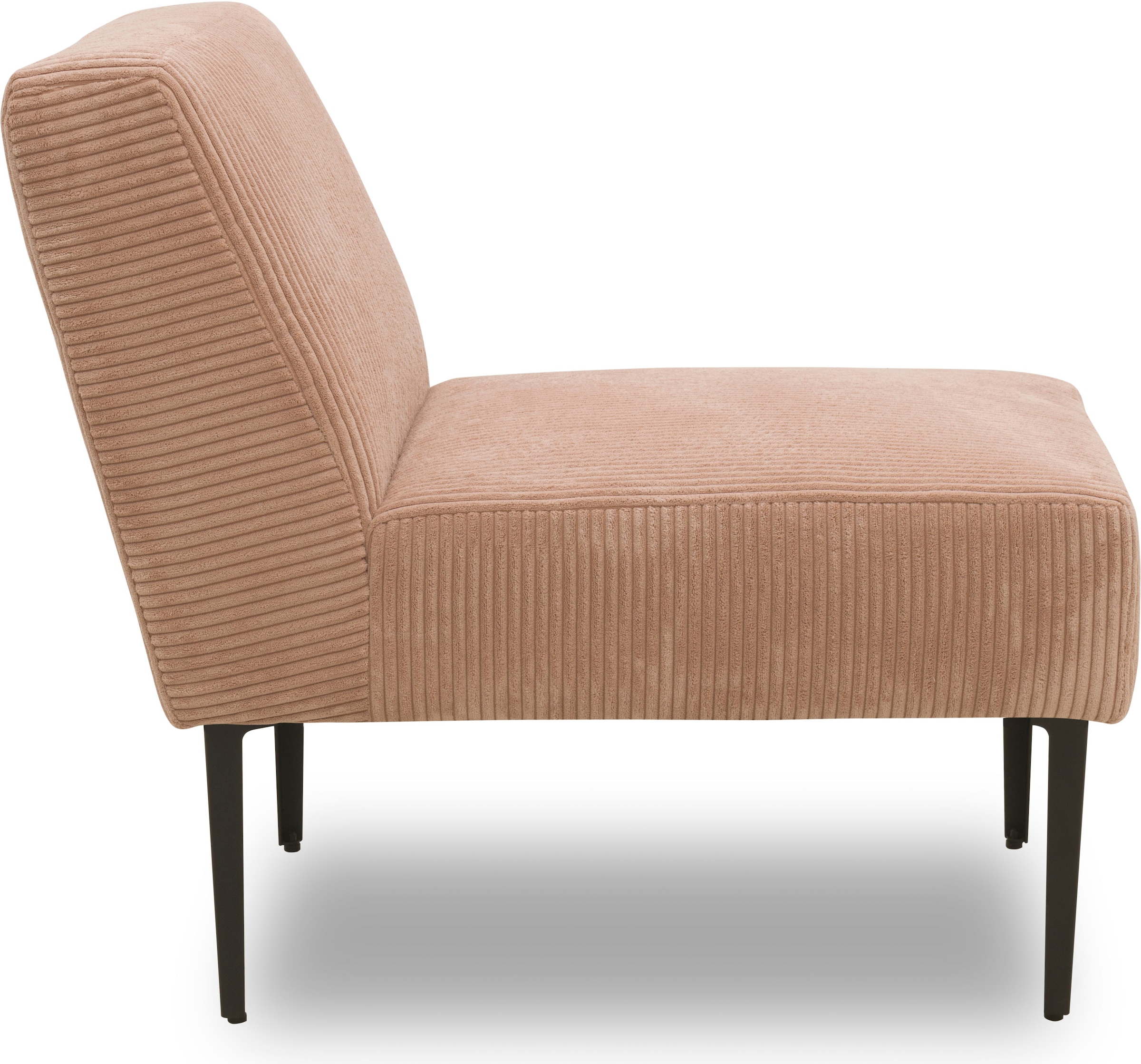 DOMO collection Sessel »700010 Lieferzeit nur 2 Wochen, auch einzeln stellbar« für individuelle Zusammenstellung eines persönlichen Sofas, Cord-Bezug