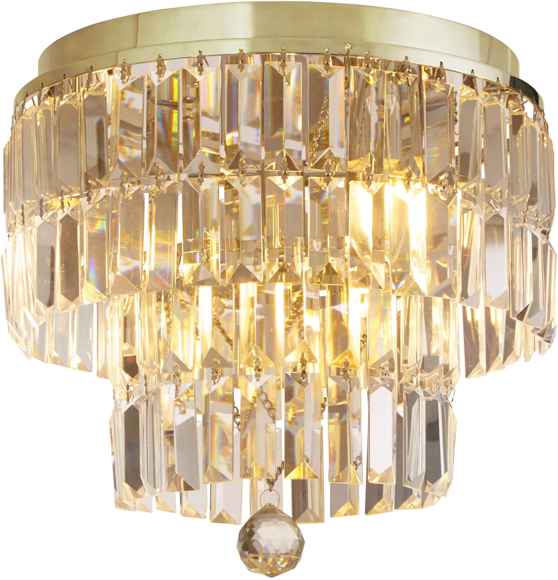 Searchlight Deckenleuchte »Empire 4Lt Flush« E14 1 Stk. günstig online kaufen