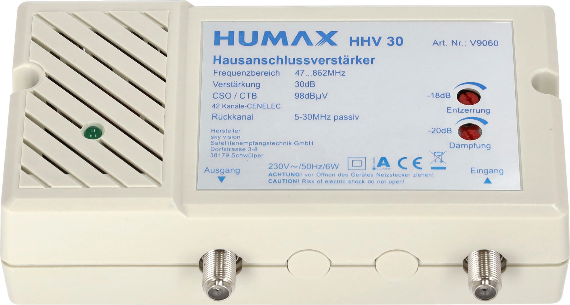 Humax Leistungsverstärker »HHV 30«