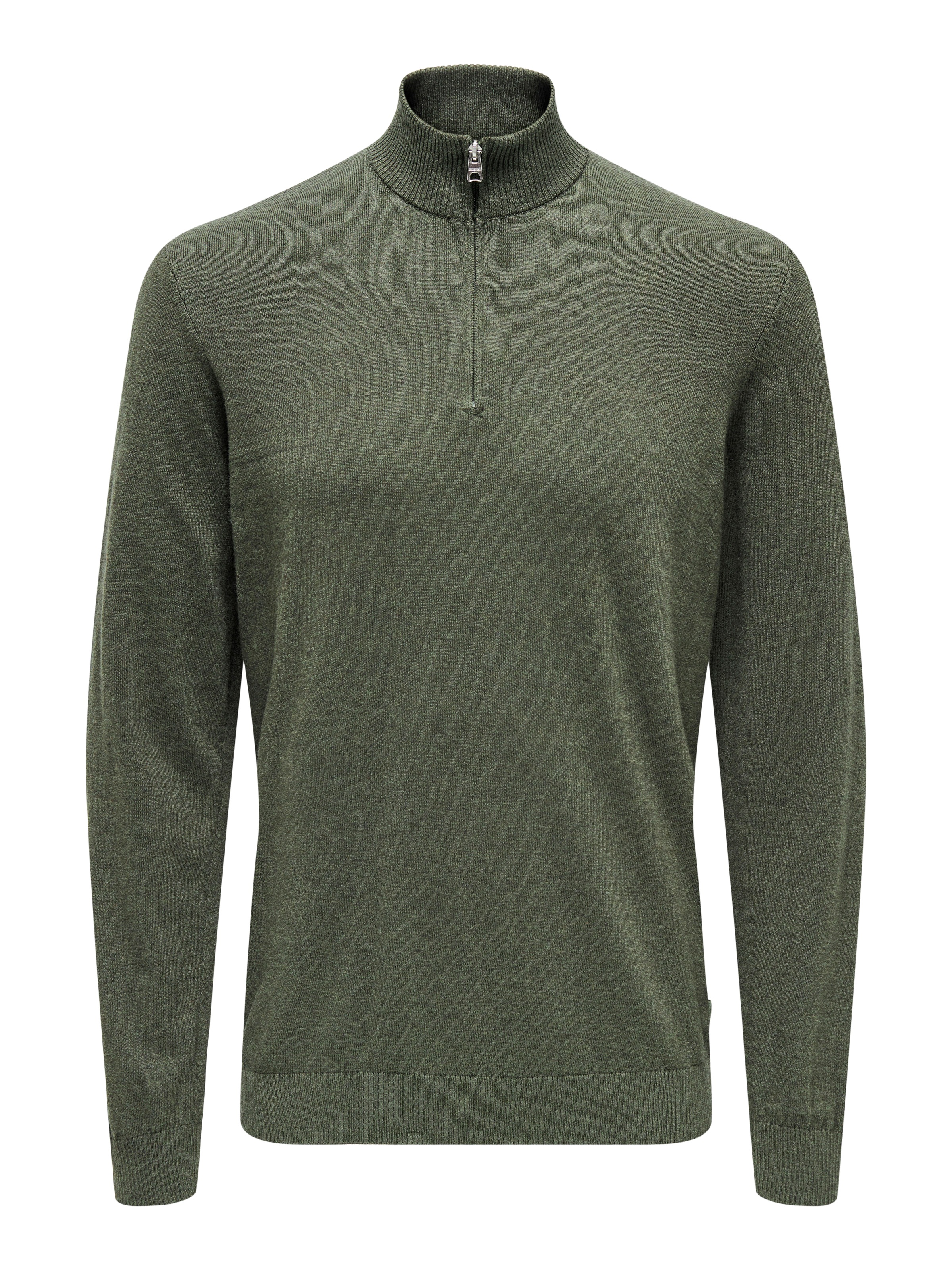 ONLY & SONS Troyer »ONSLOUI REG 12 MEL HALF ZIP KNIT NOOS«