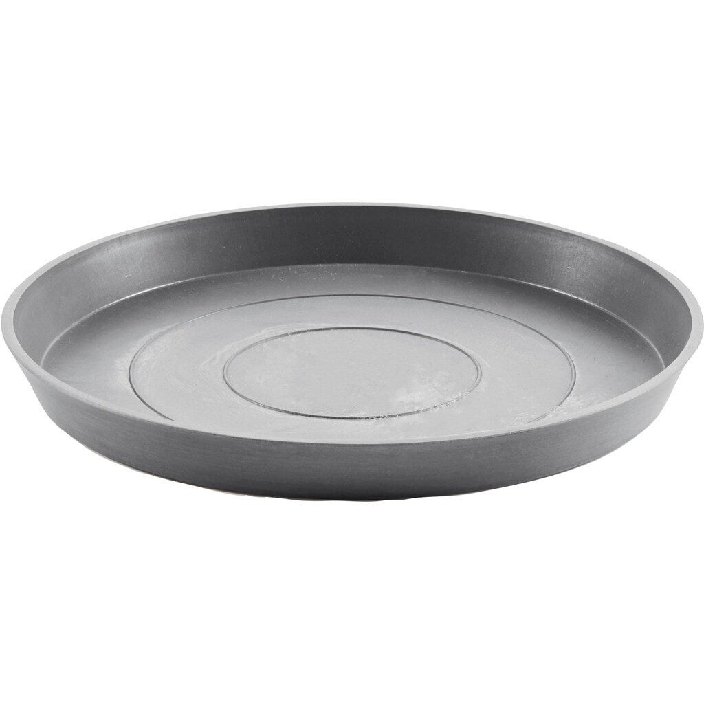 ECOPOTS Blumentopfuntersetzer »ROUND SAUCER Grey«