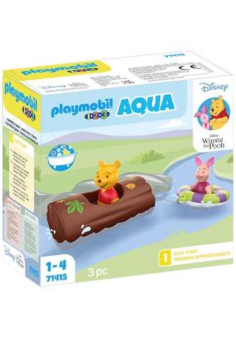 Konstruktions-Spielset »1.2.3 & Disney: Winnies & Ferkels Wasserabenteuer (71415)«, (3...