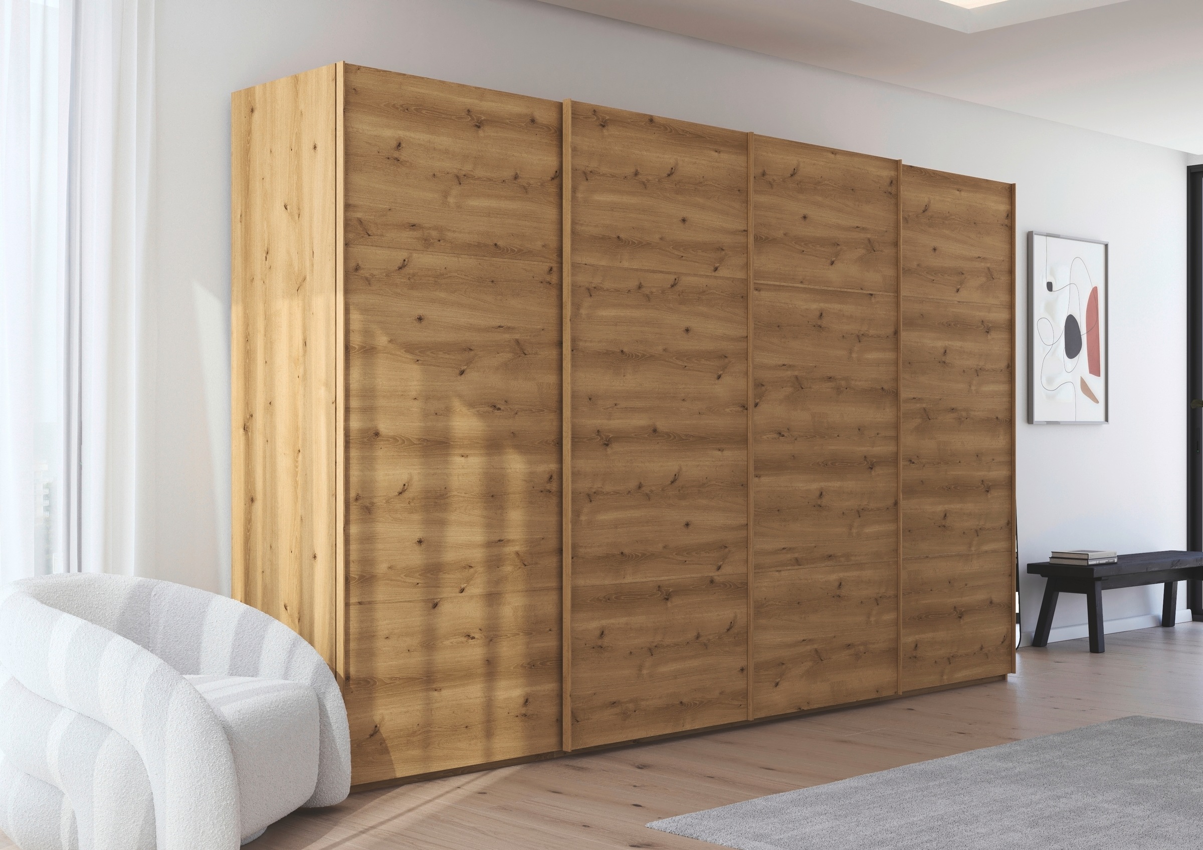 rauch Schwebetürenschrank "Kleiderschrank Schrank Garderobe Schlafzimmersch günstig online kaufen