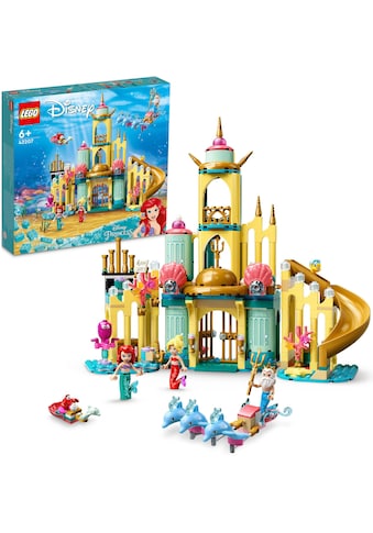 LEGO® Konstruktionsspielsteine »Arielles Unterwasserschloss (43207), LEGO® Disney... kaufen