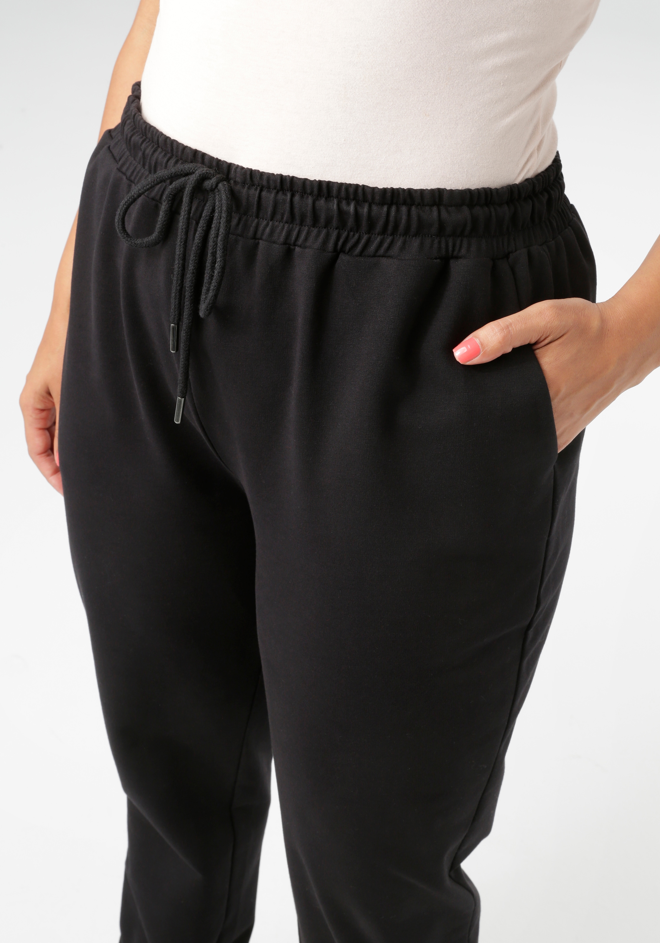 Aniston PLUS Schlupfhose, aus weicher Jersey-Qualität - NEUE KOLLEKTION