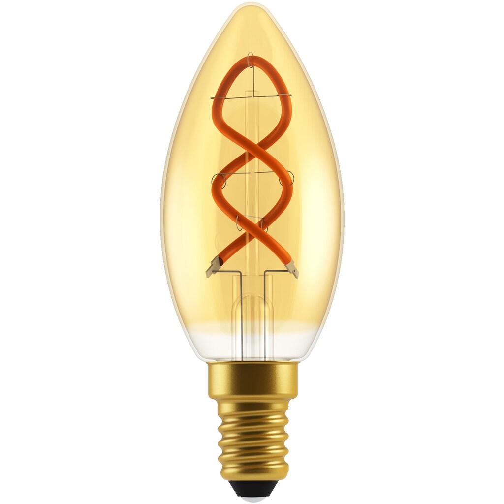 Nordlux LED-Filament, E14, 3 St., Extra-Warmweiß, 3er-Set