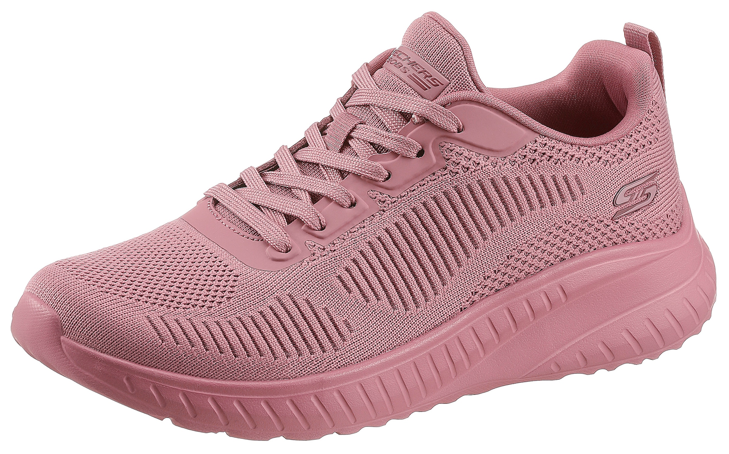 Skechers Sneaker »BOBS SQUAD CHAOS FACE OFF«  Freizeitschuh, Halbschuh, Schnürschuh mit Komfort-Innensohle