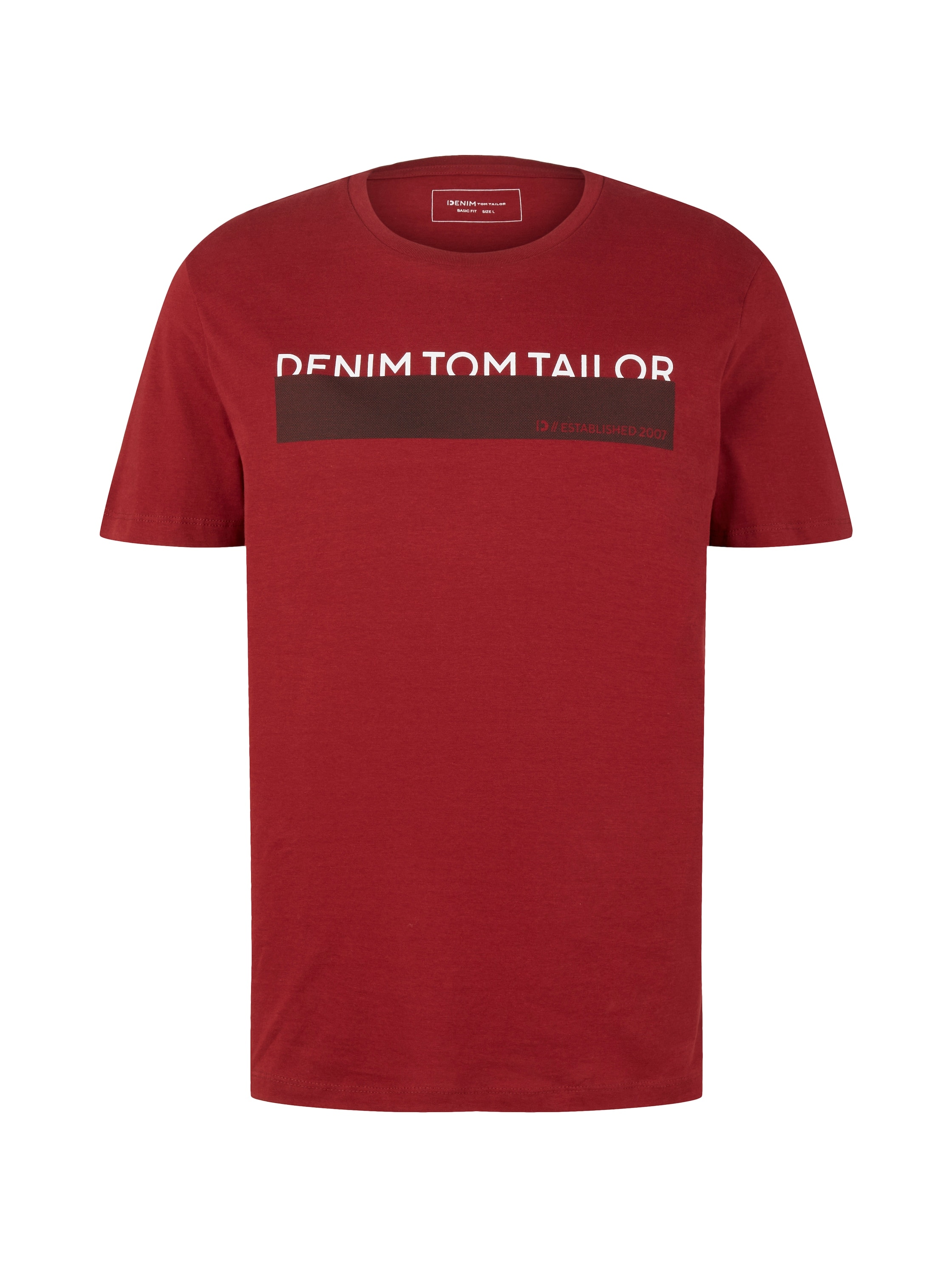 TOM TAILOR Denim T-Shirt, (Packung, 3 tlg.), in verschiedenen Farben