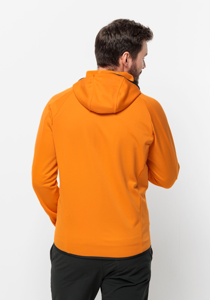 Jack Wolfskin Fleecejacke »ALPGRAT HOODED FZ M«, mit Kapuze
