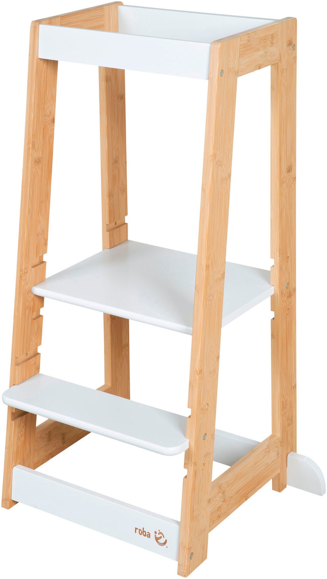 ROBA Stehhilfe »Lernturm Bambus« () FSC - schützt Wald weiß/bambus