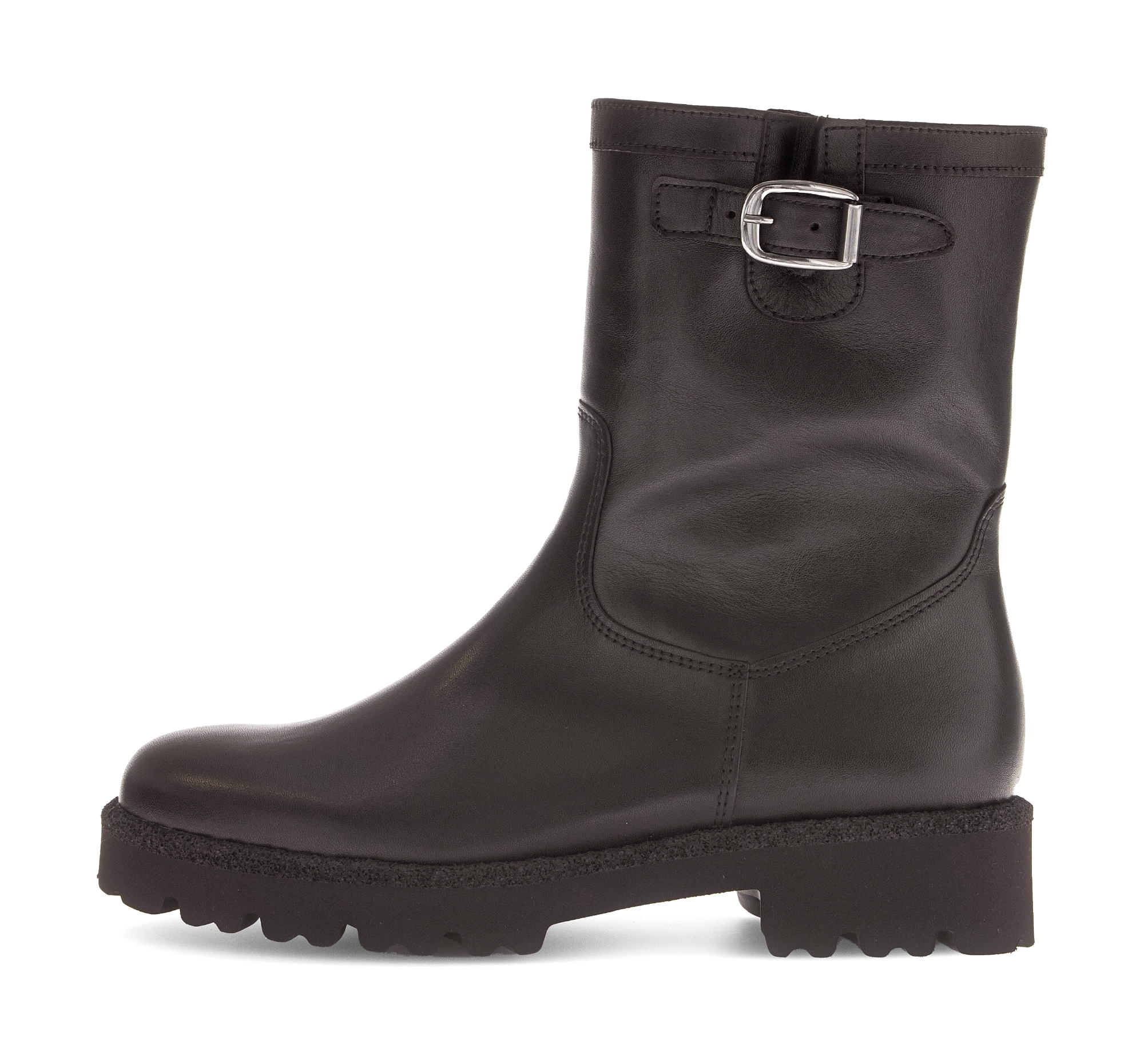 Gabor Bikerboots, Blockabsatz, Stiefelette, Herbstboots mit Innenreißverschluss