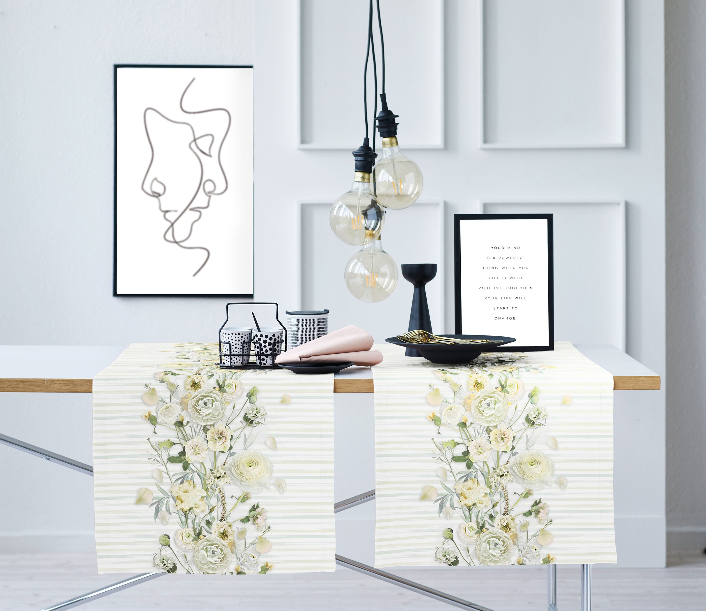 APELT Tischläufer »6402 SPRINGTIME, Frühjahrsdeko, Frühling« Digitaldruck günstig online kaufen