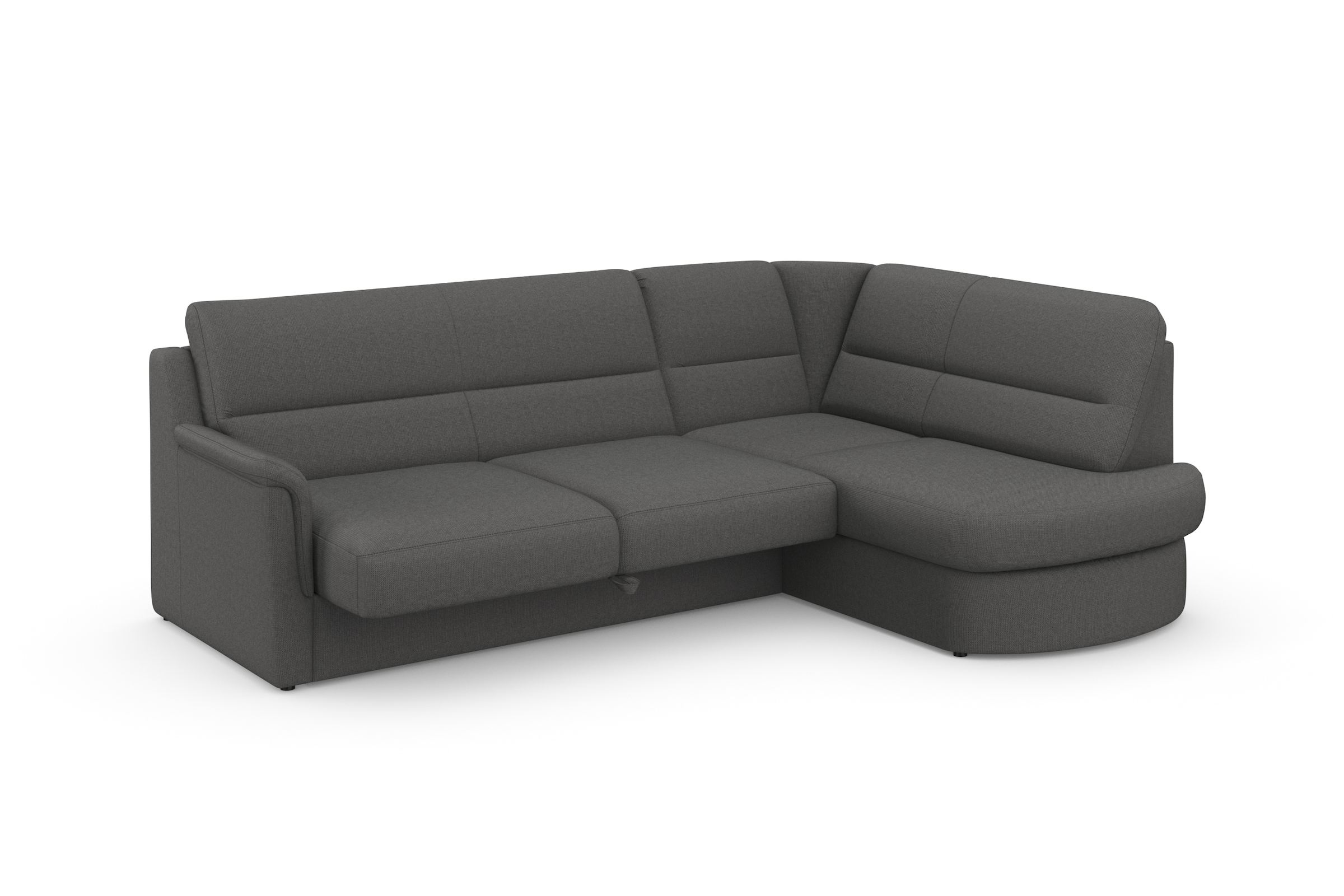sit&more Ecksofa »Panini L-Form«, wahlweise mit Vorziehsitz und Bettkasten