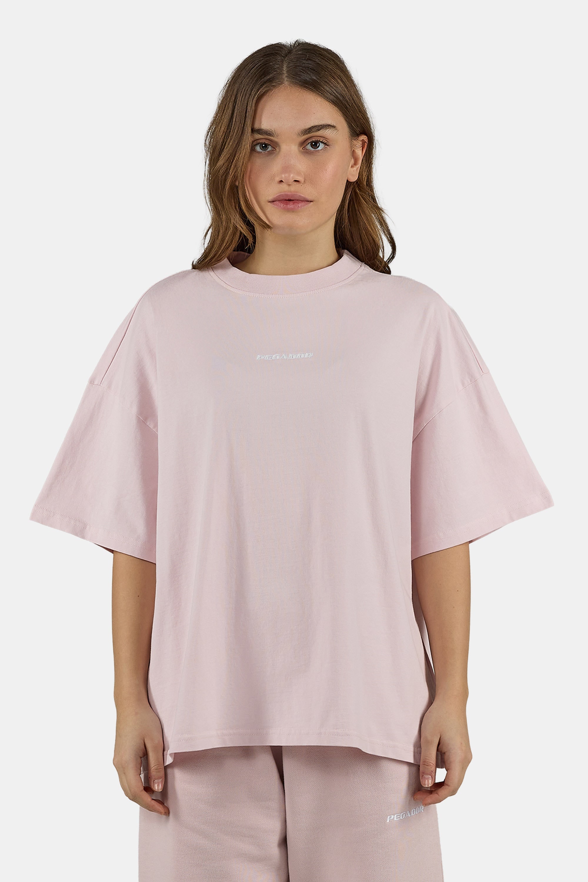 PEGADOR T-Shirt »Bracy Heavy Oversized Tee« Baumwolle, oversize